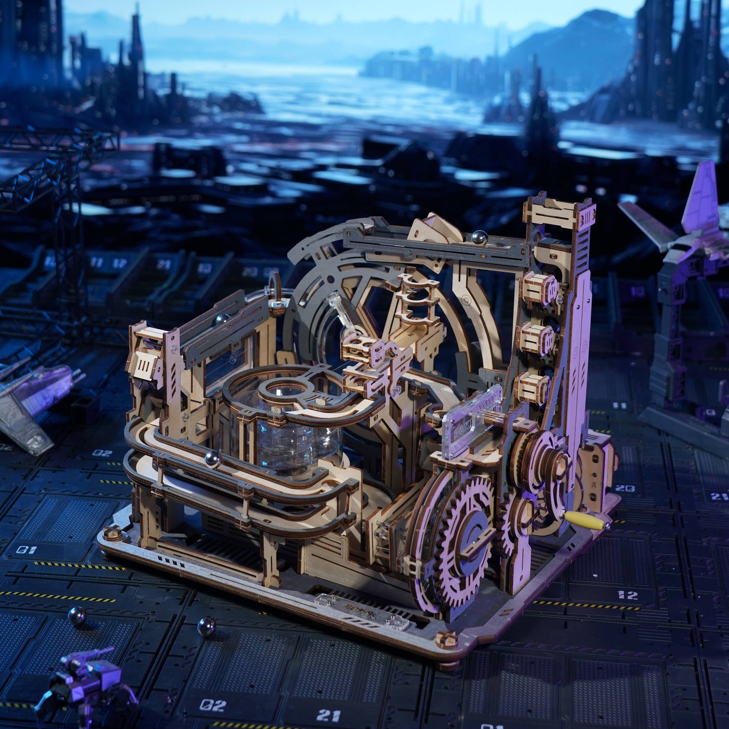 DIY Marble Run: Marble Spaceport