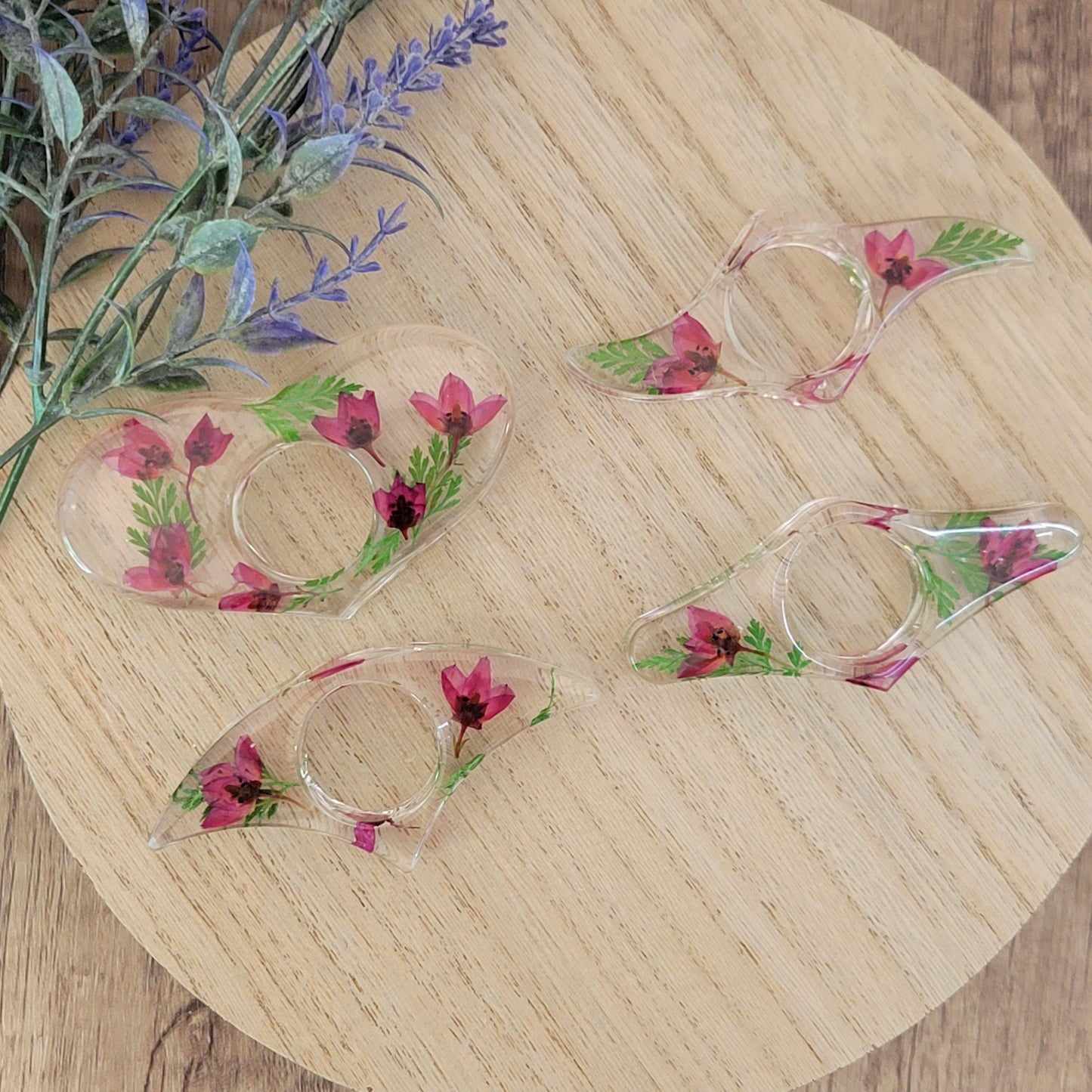 Floral Book Page Holder, Flower Thumb Page Spreader