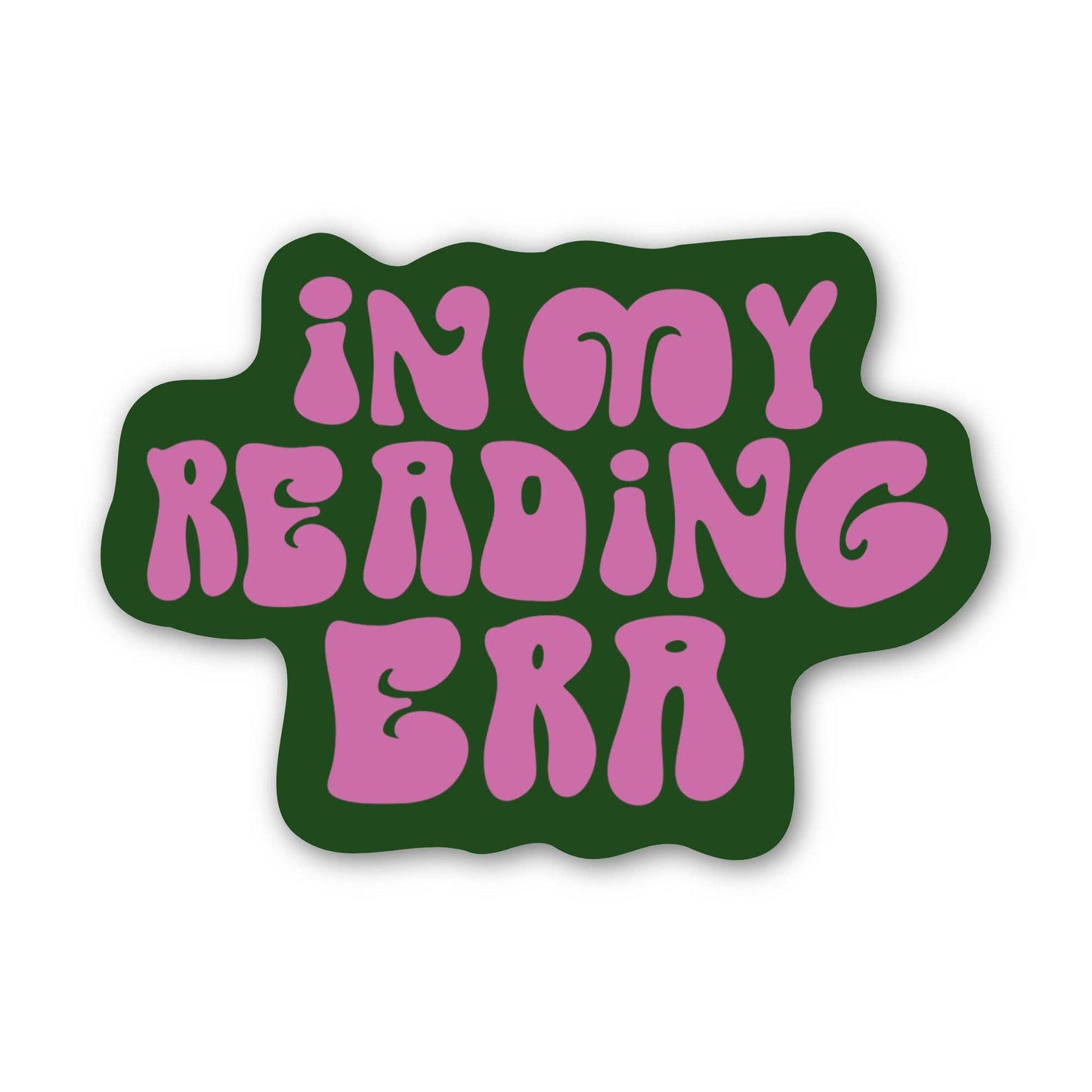 In My Reading Era Text Sticker
