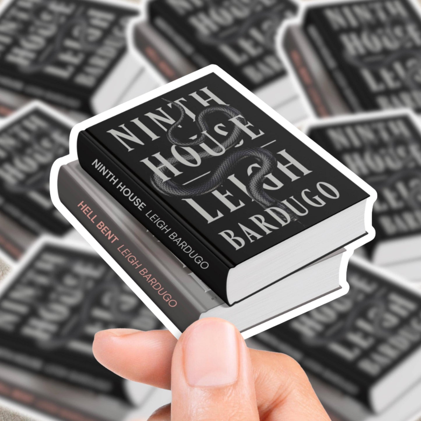 Alex Stern Series Book Stack Sticker