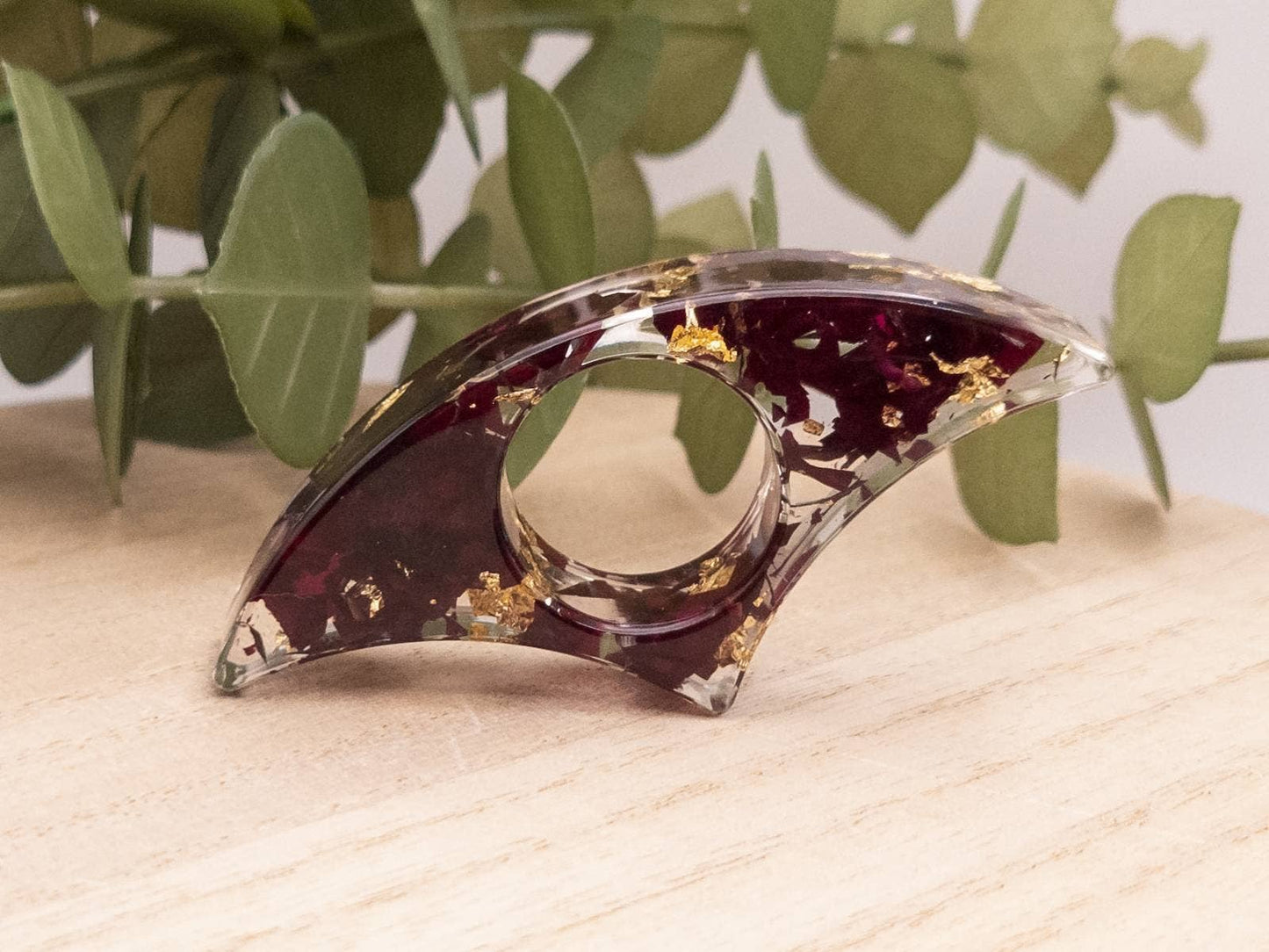 Rose & Gold Book Page Holder, Flower Thumb Page Spreader