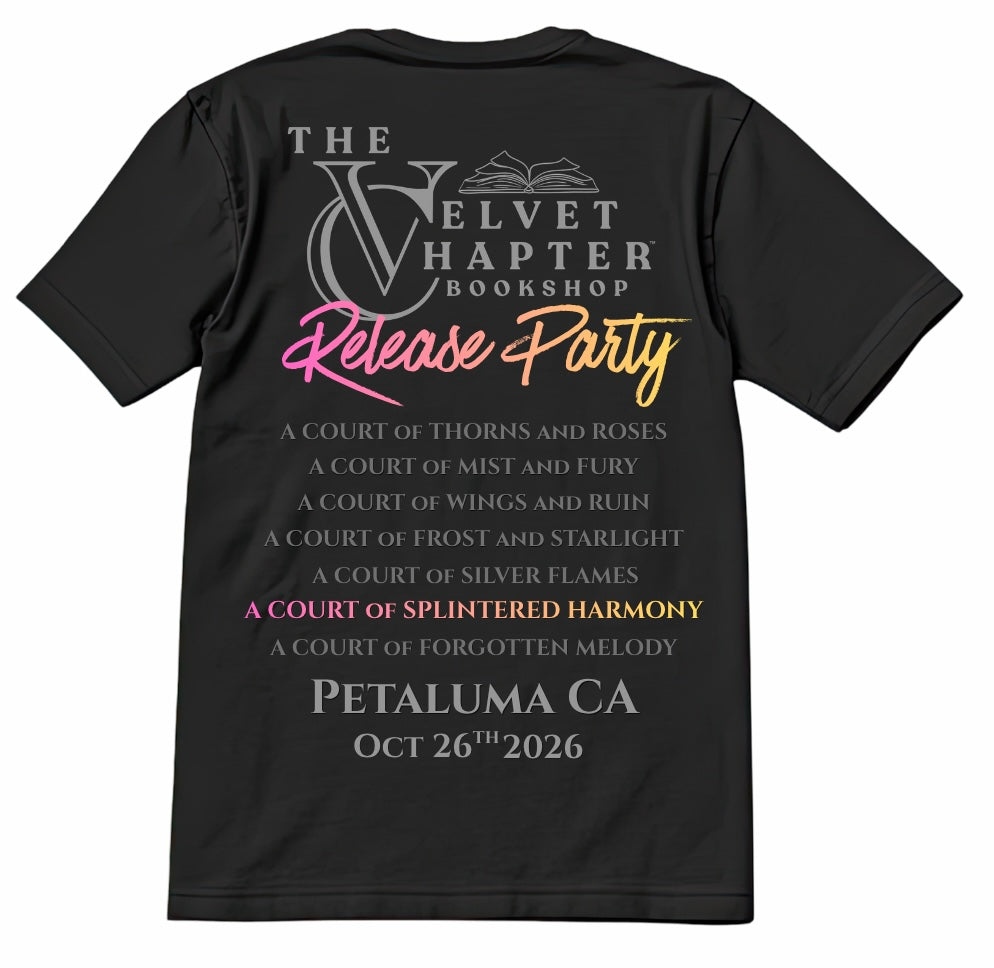 A Court of Splintered Harmony Release Party Tee (Limited Preorder)