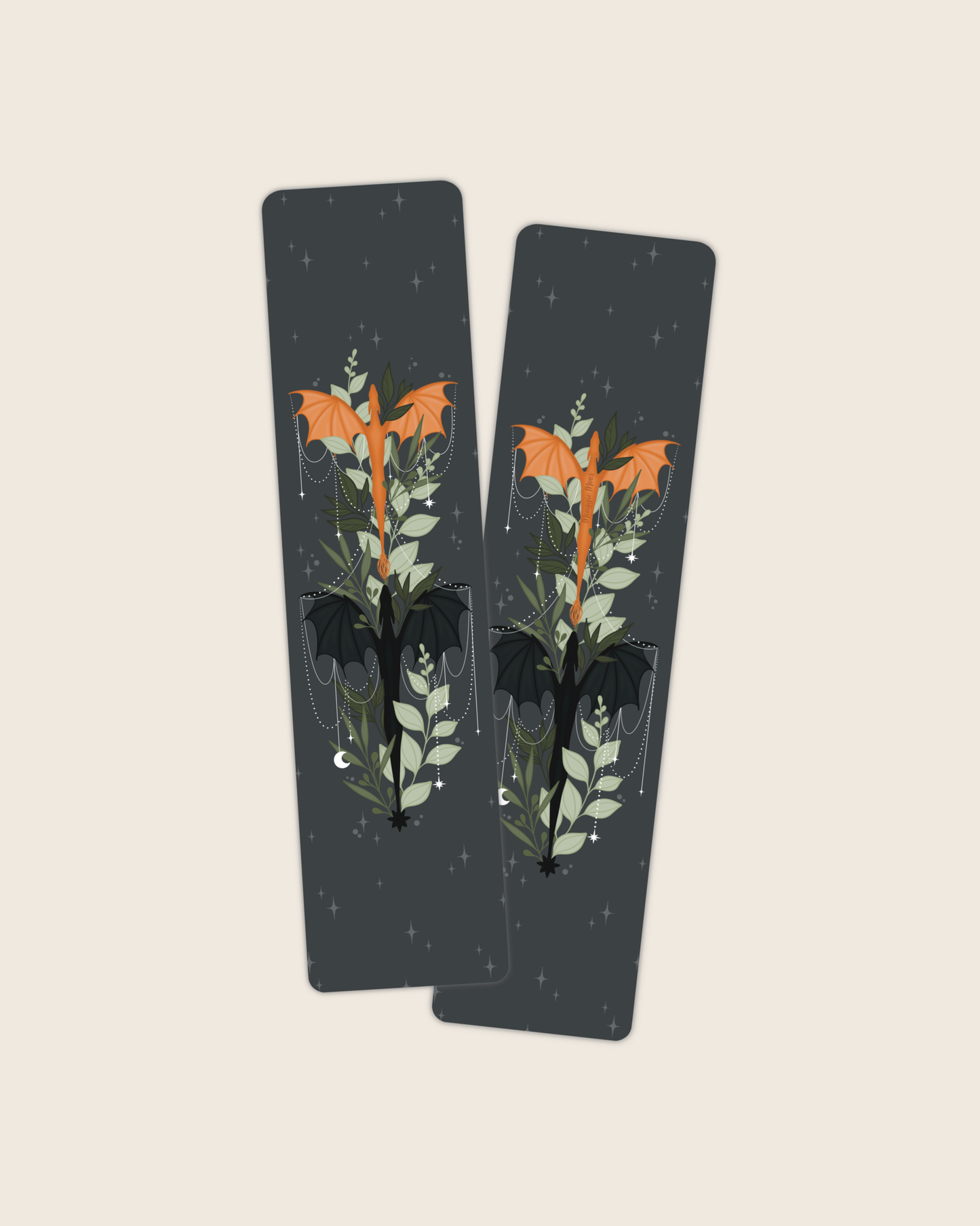 Fourth Wing | Tairn and Andarna 2x8 Bookmark