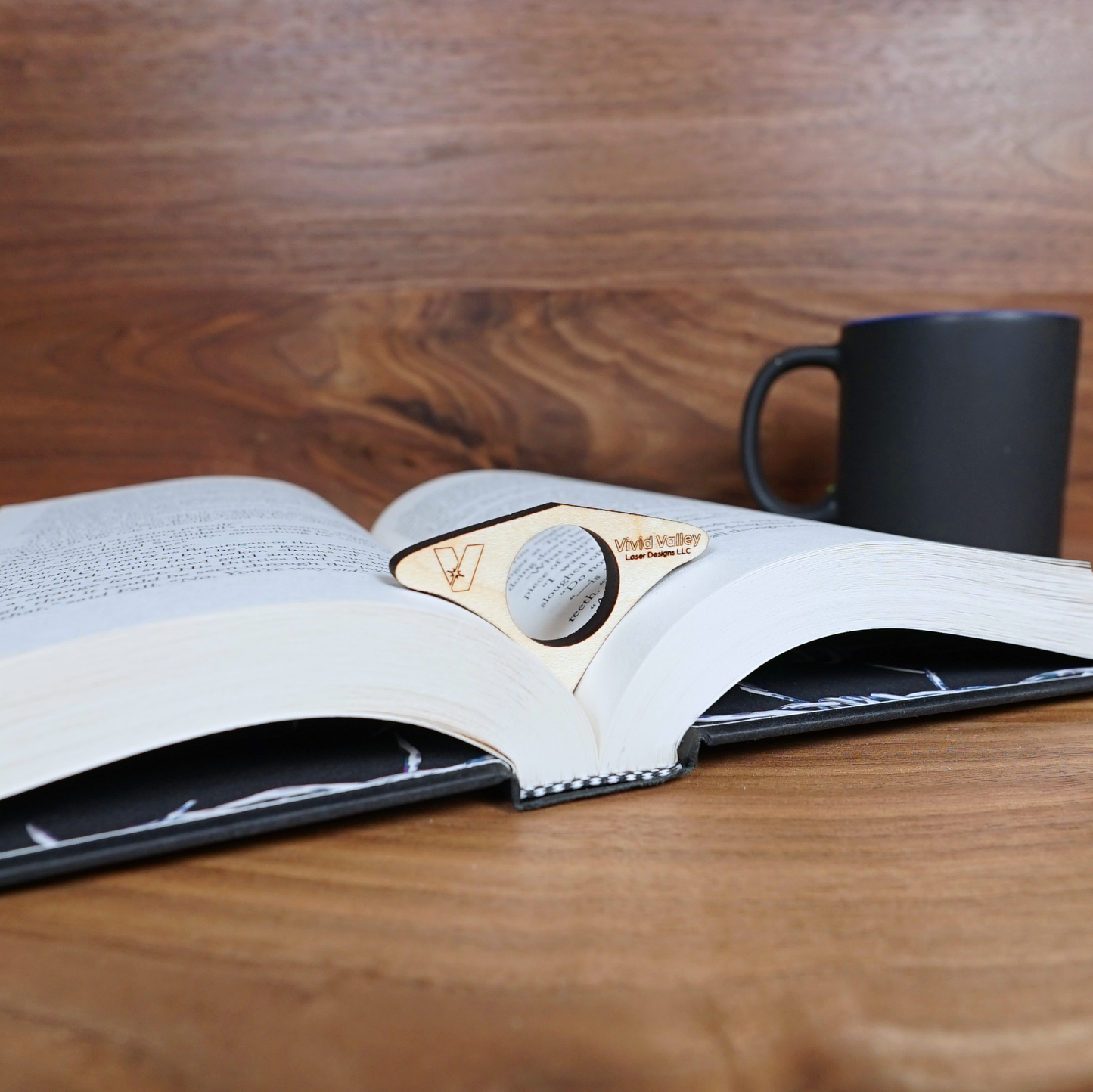 Wooden Book Thumb Page Holders