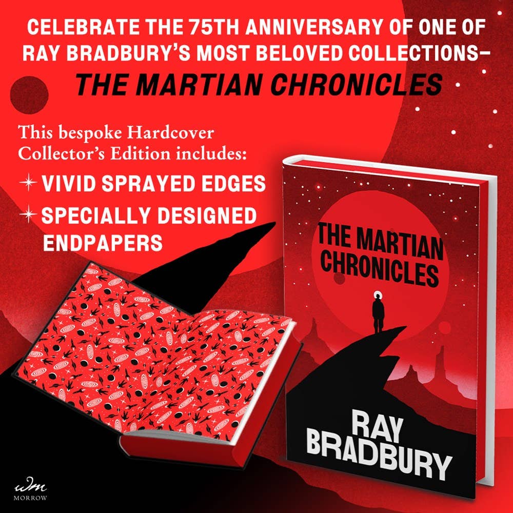 The Martian Chronicles (Deluxe Collector's Edition) by Ray Bradbury (Hardcover)