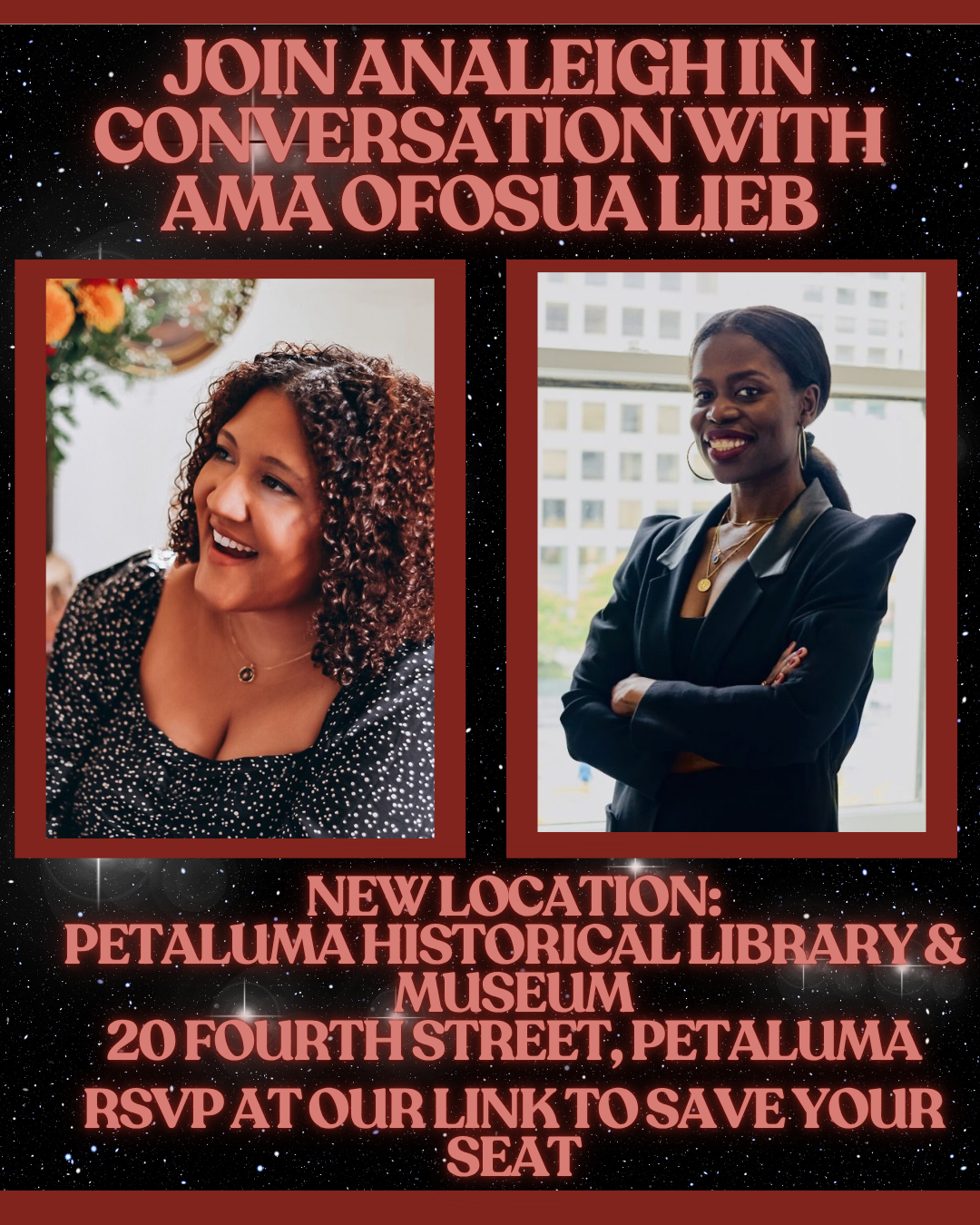 ⨠Meet Analeigh Sbrana at The Velvet Chapter! ⨠RSVP