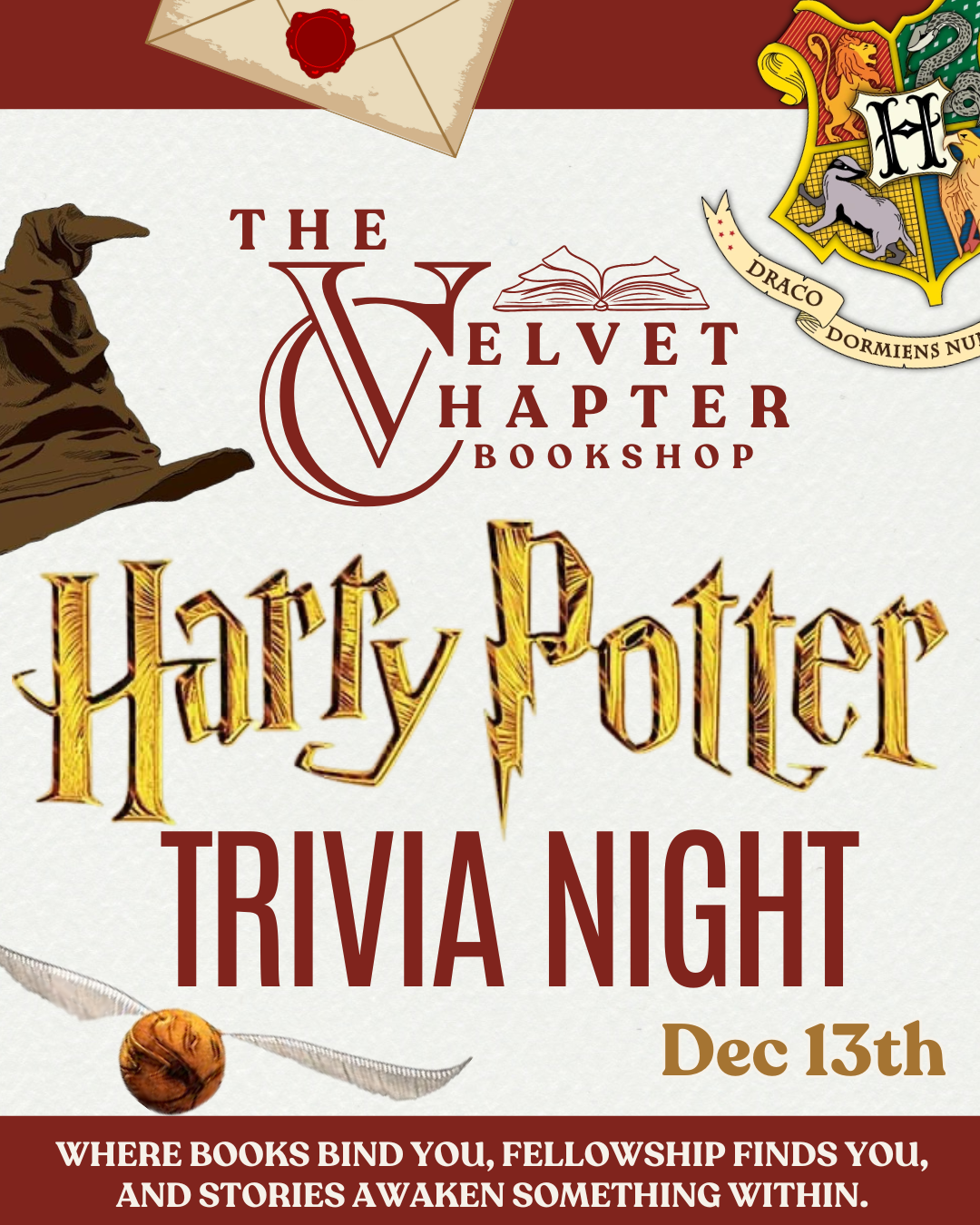 The Velvet Chapter Harry Potter Trivia Night