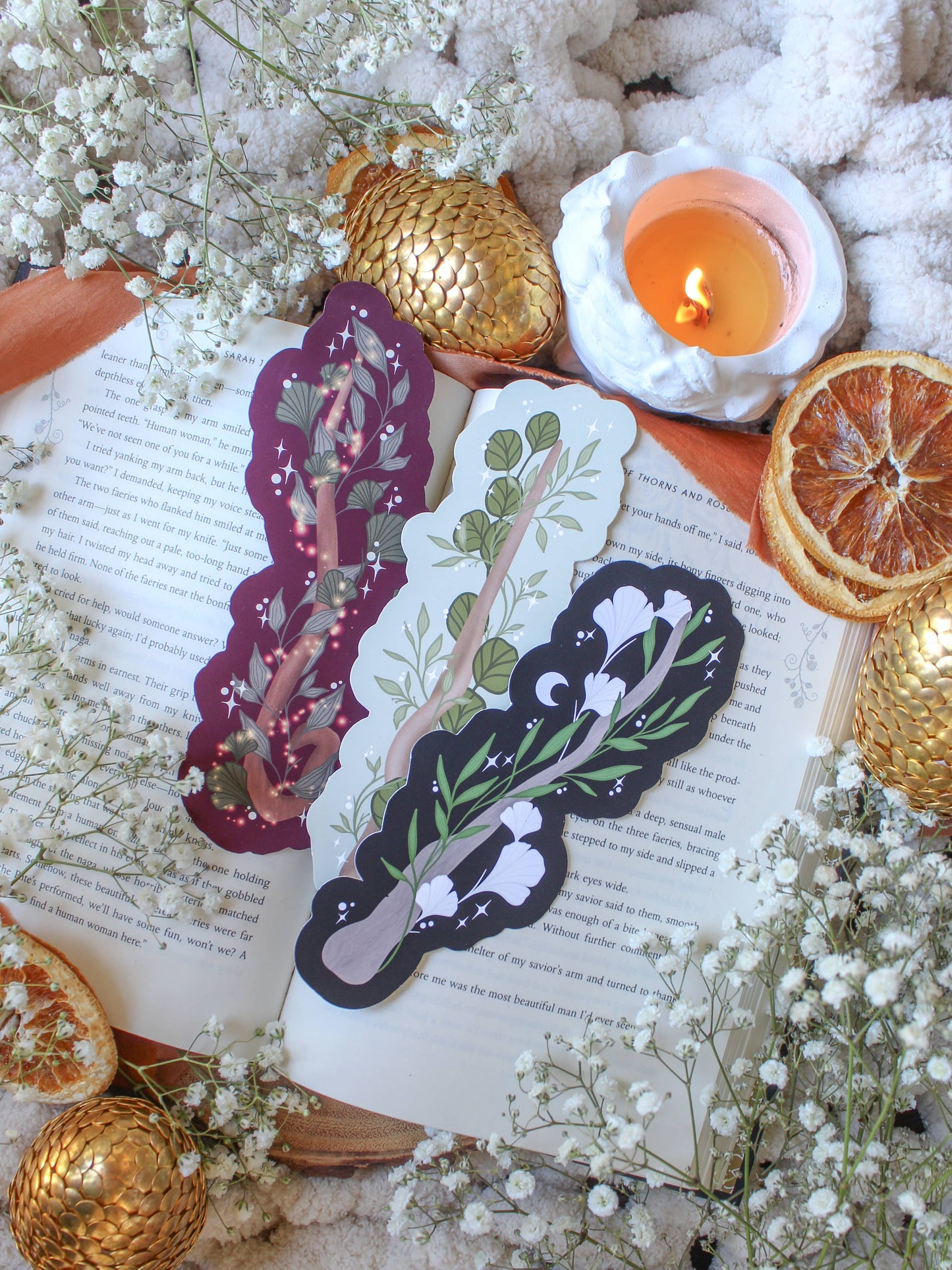 Green Magic Wand Bookmark