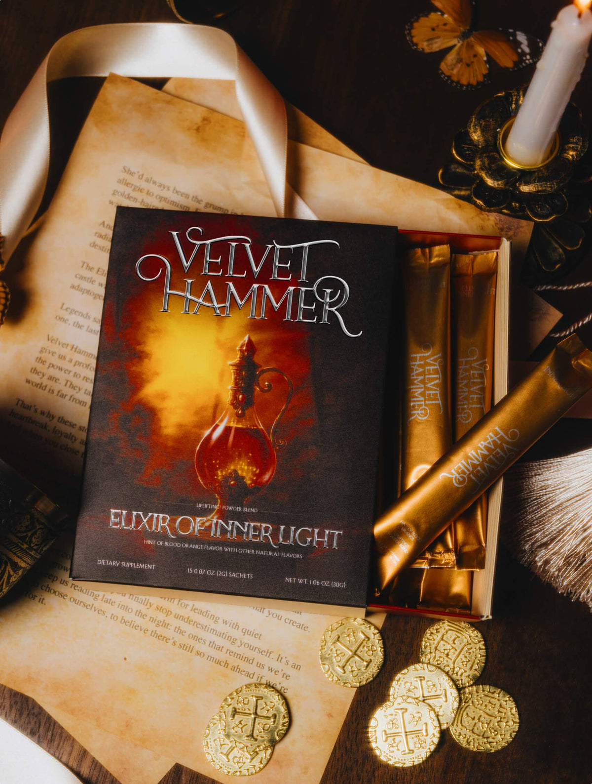 Elixir of Inner Light | Uplifting | Blood Orange | 15-Pack