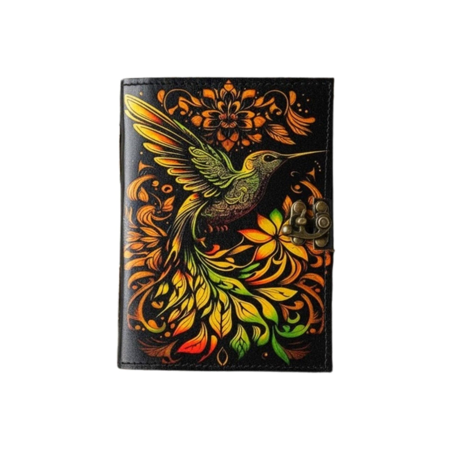Bird Leather Journal Handmade Celtic Grimoire Journal Diary