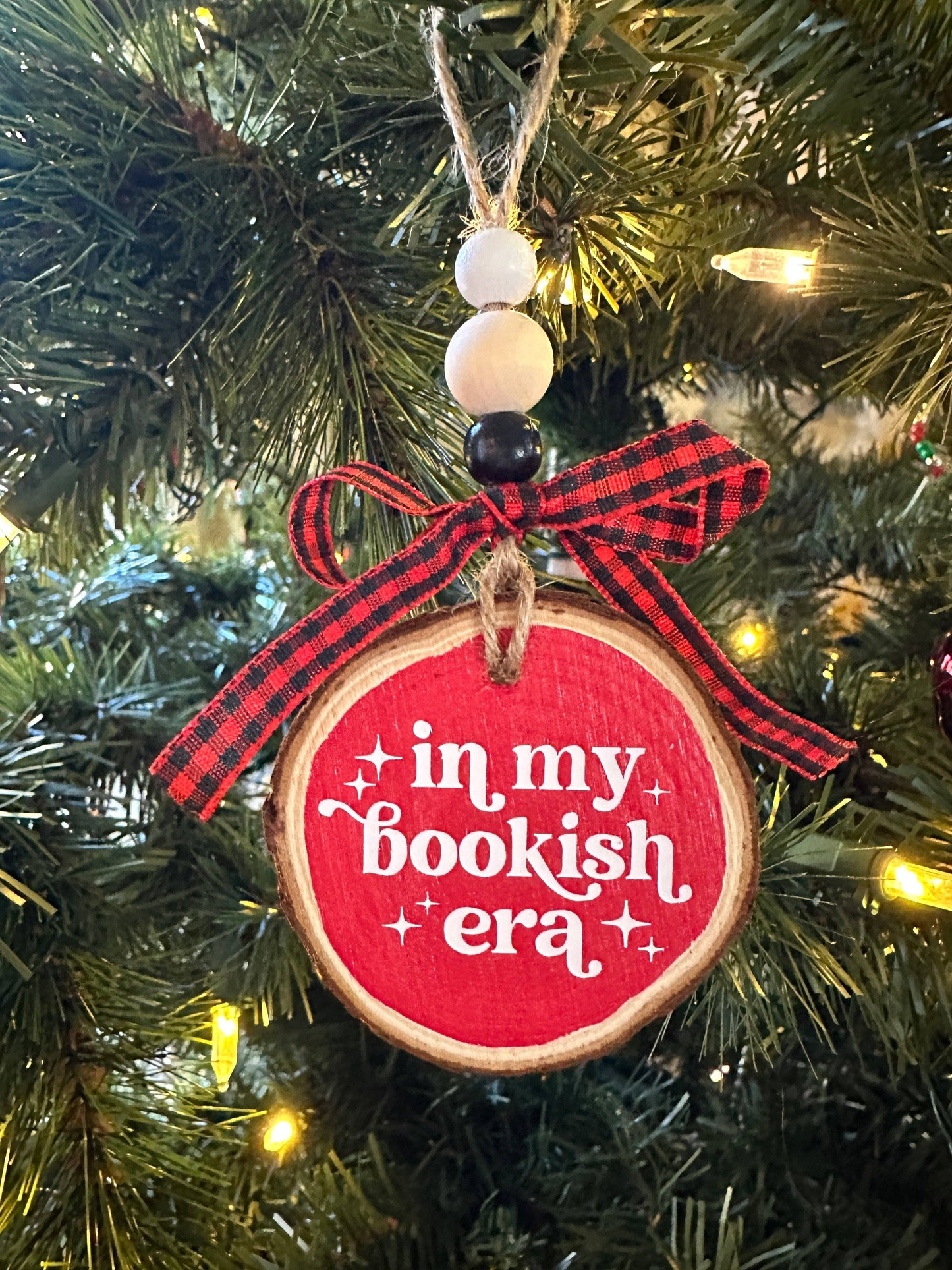 Bookish Saying Ornament
