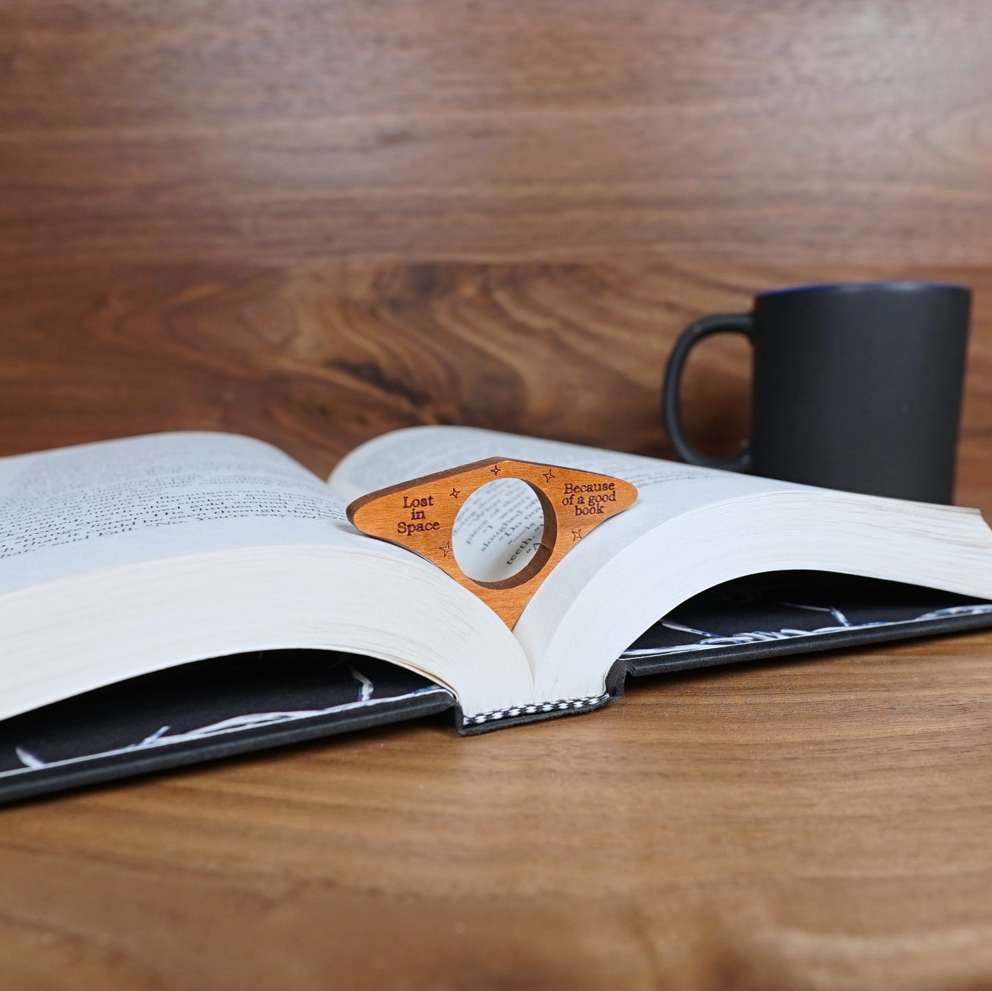 Wooden Book Thumb Page Holders