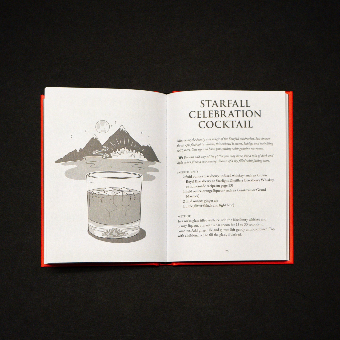 The Unofficial A Court of Thorns and Roses Cocktail Book by J.  Becker