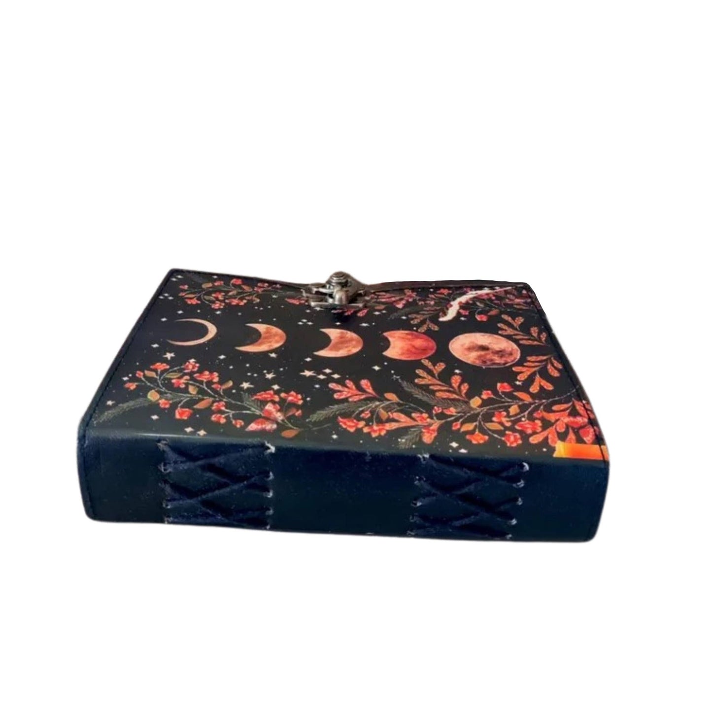 Sun Moon Leather Journal Travel Book Grimoire Celtic Gifts