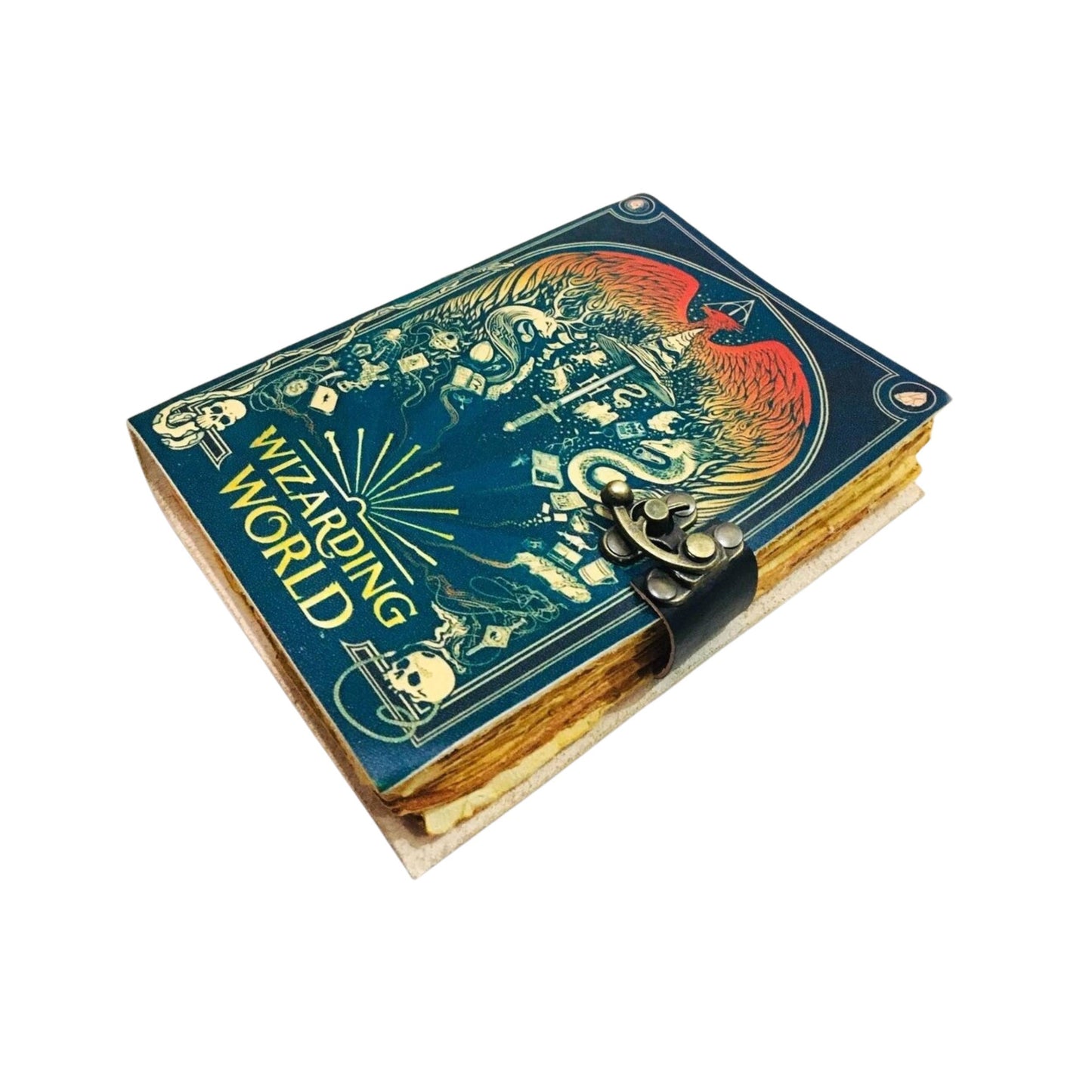 Book of Shadows Tarot Leather Journal Diary Celtic Notebook