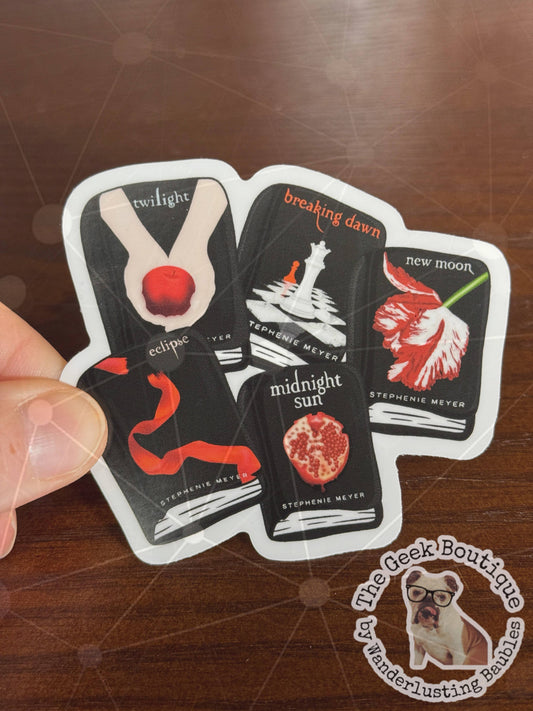 3” Twilight Series Vampire Books Fantasy Movie Sticker