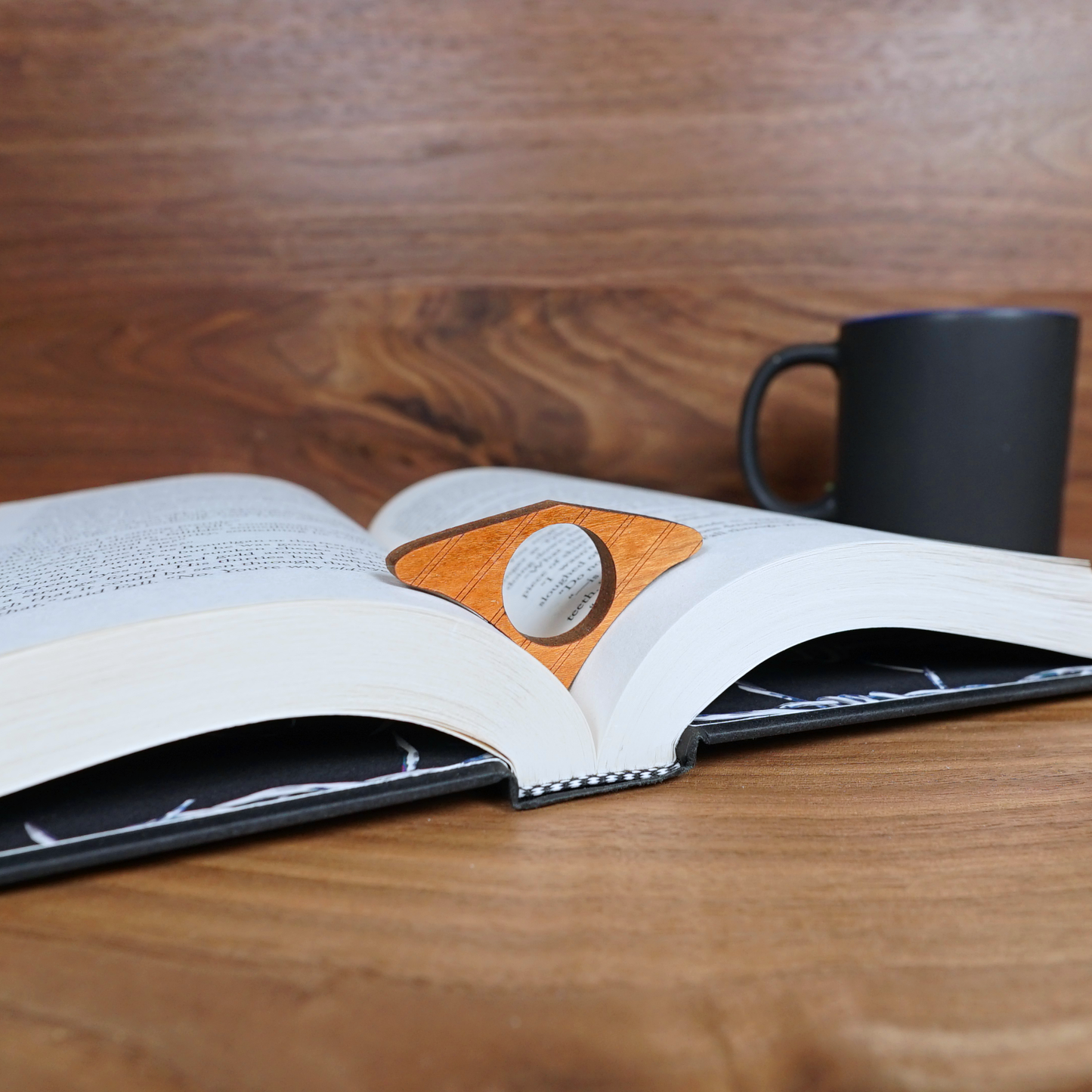 Wooden Book Thumb Page Holders