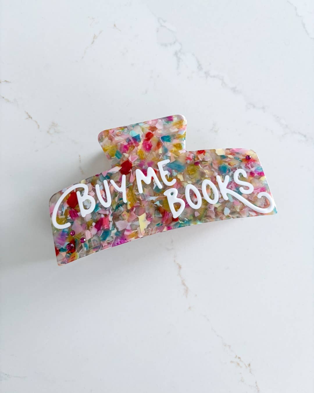 Buy Me Books Hair Claw Clip | Bookish Hair Accessory
