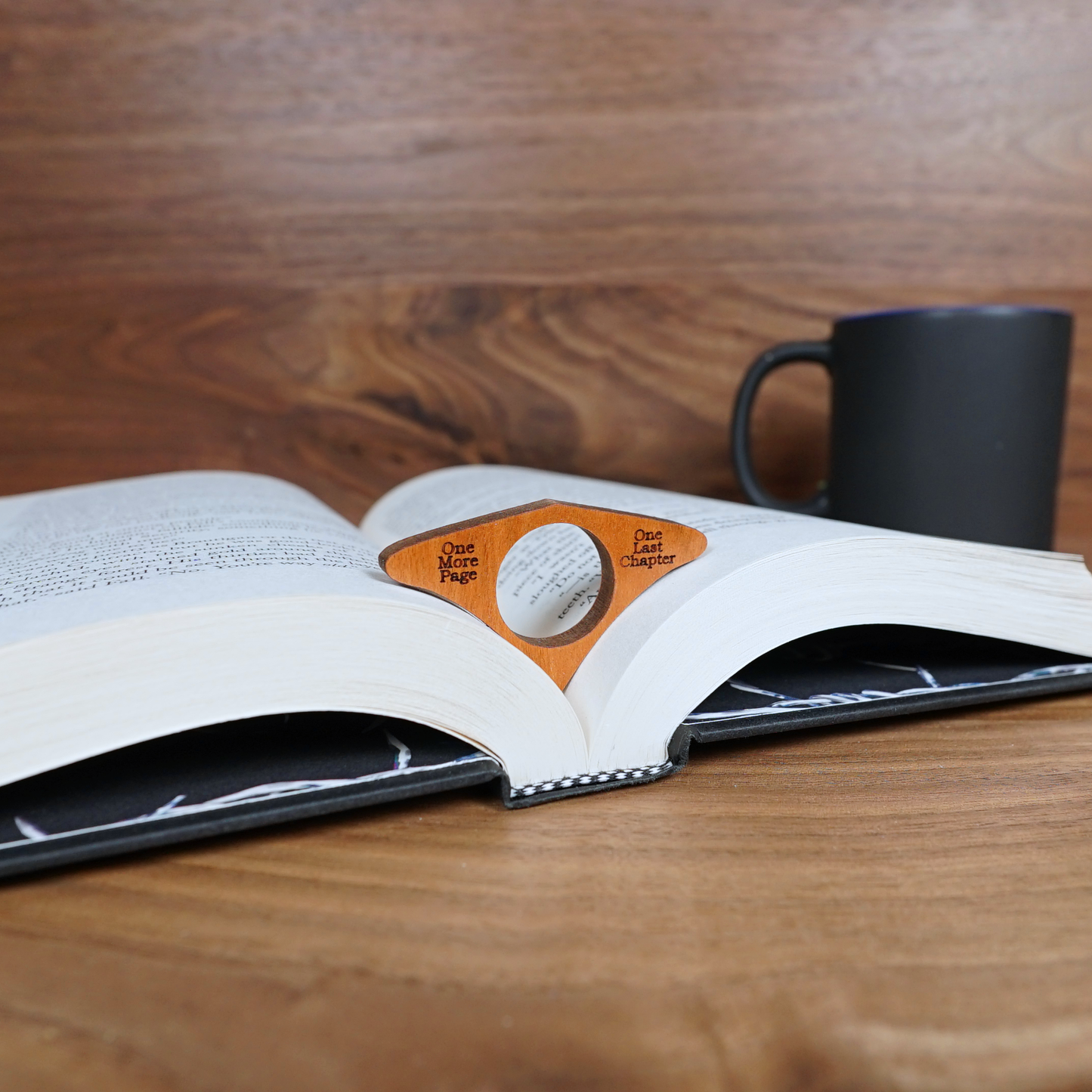Wooden Book Thumb Page Holders