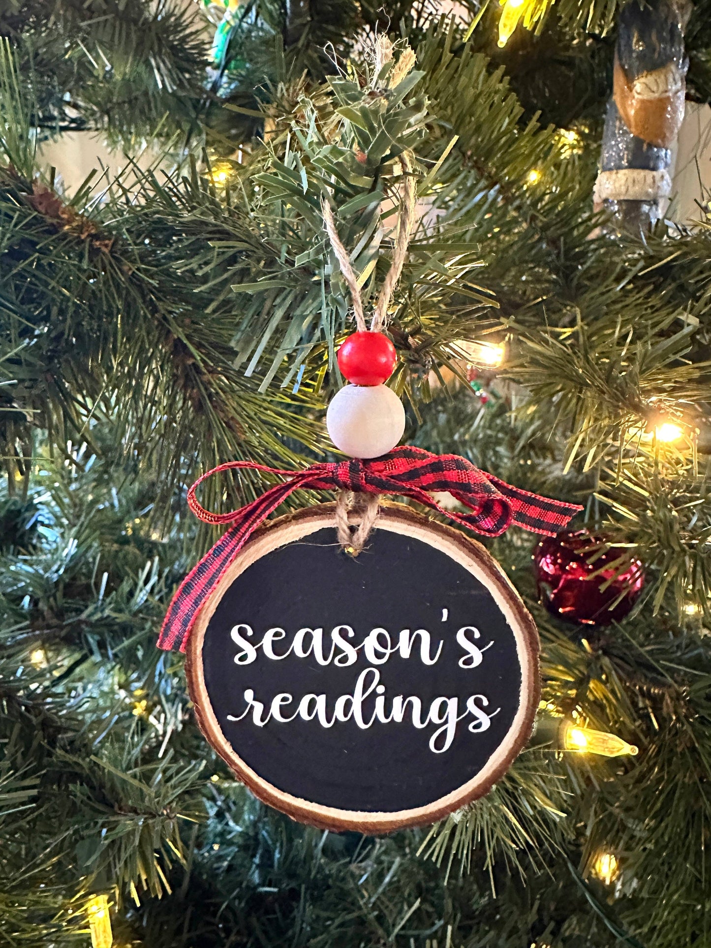 Bookish Saying Ornament