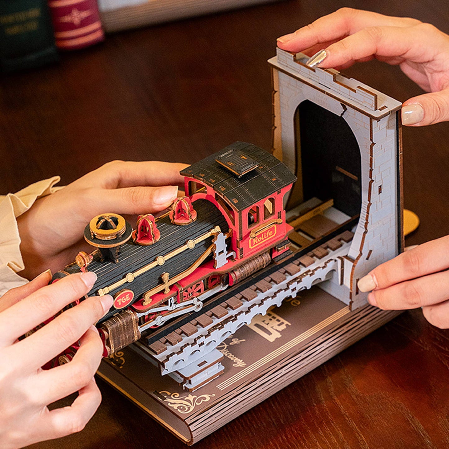 DIY Book Nook Kit: Century Train