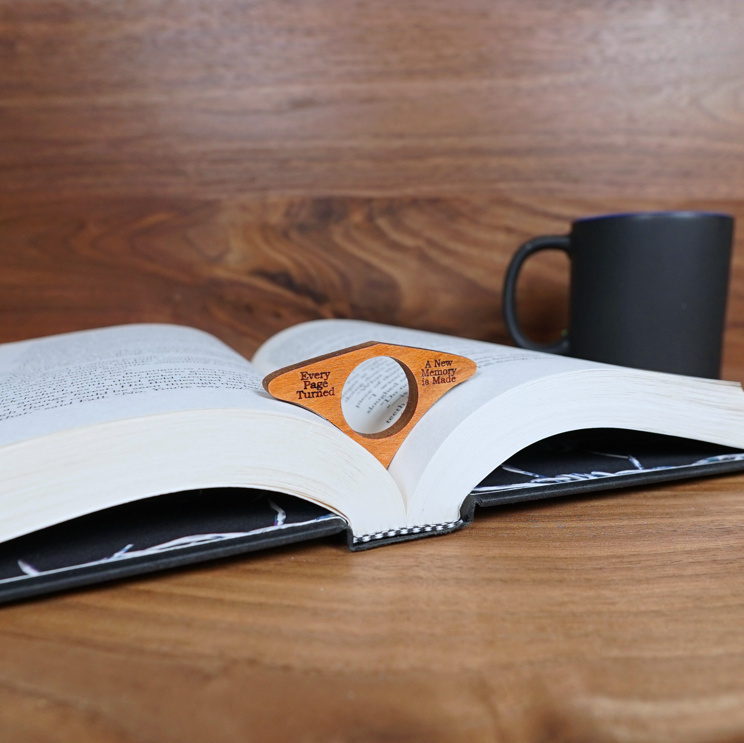 Wooden Book Thumb Page Holders
