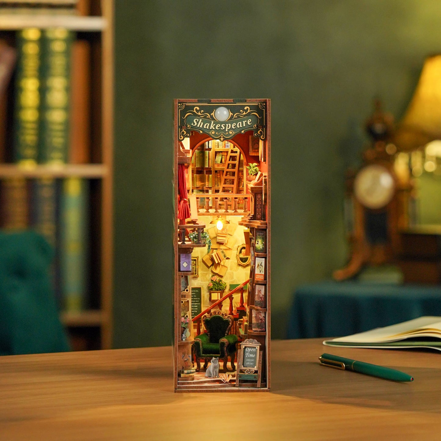 DIY Book Nook Kit: Left Bank Bookstore