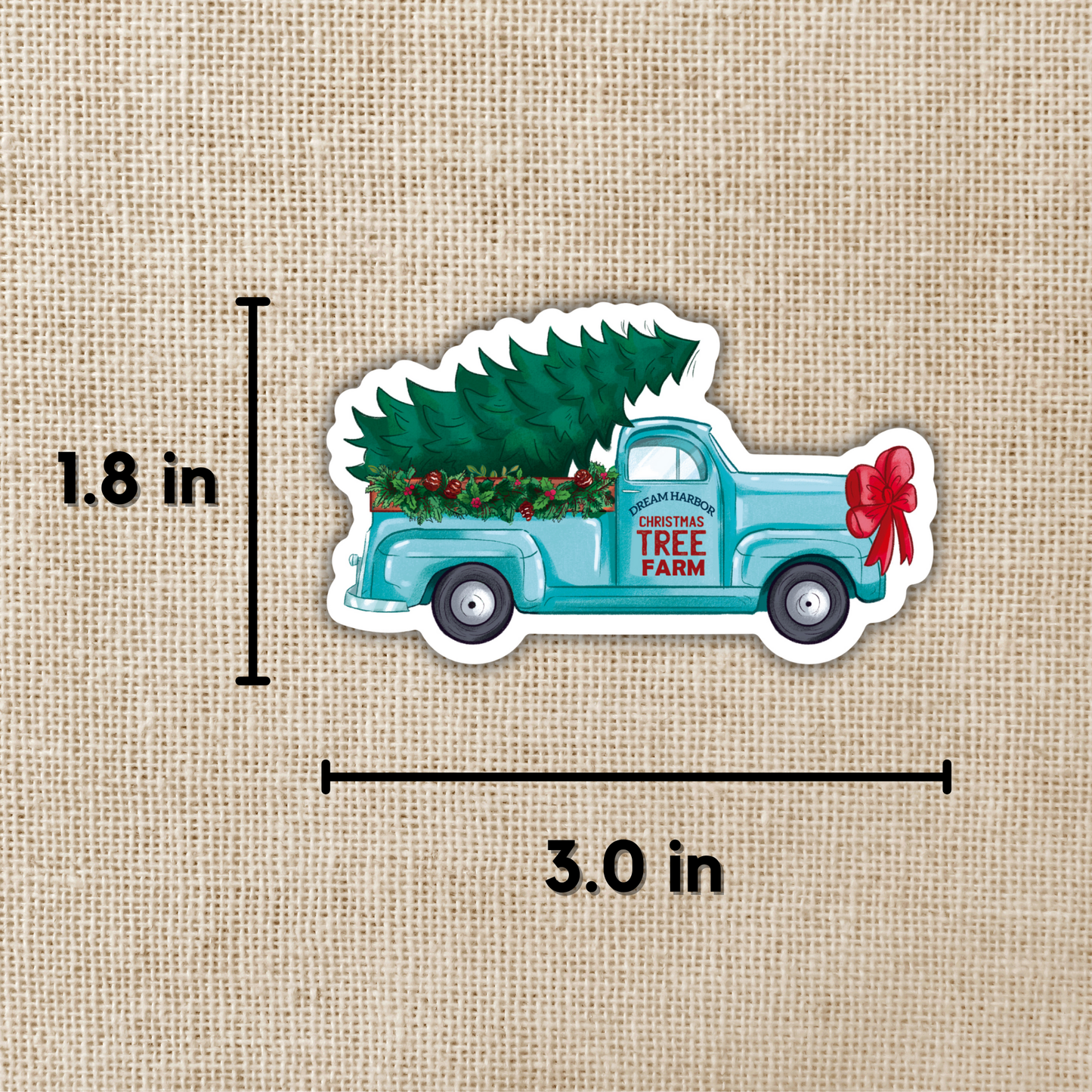 Christmas Tree Farm Sticker | Dream Harbor