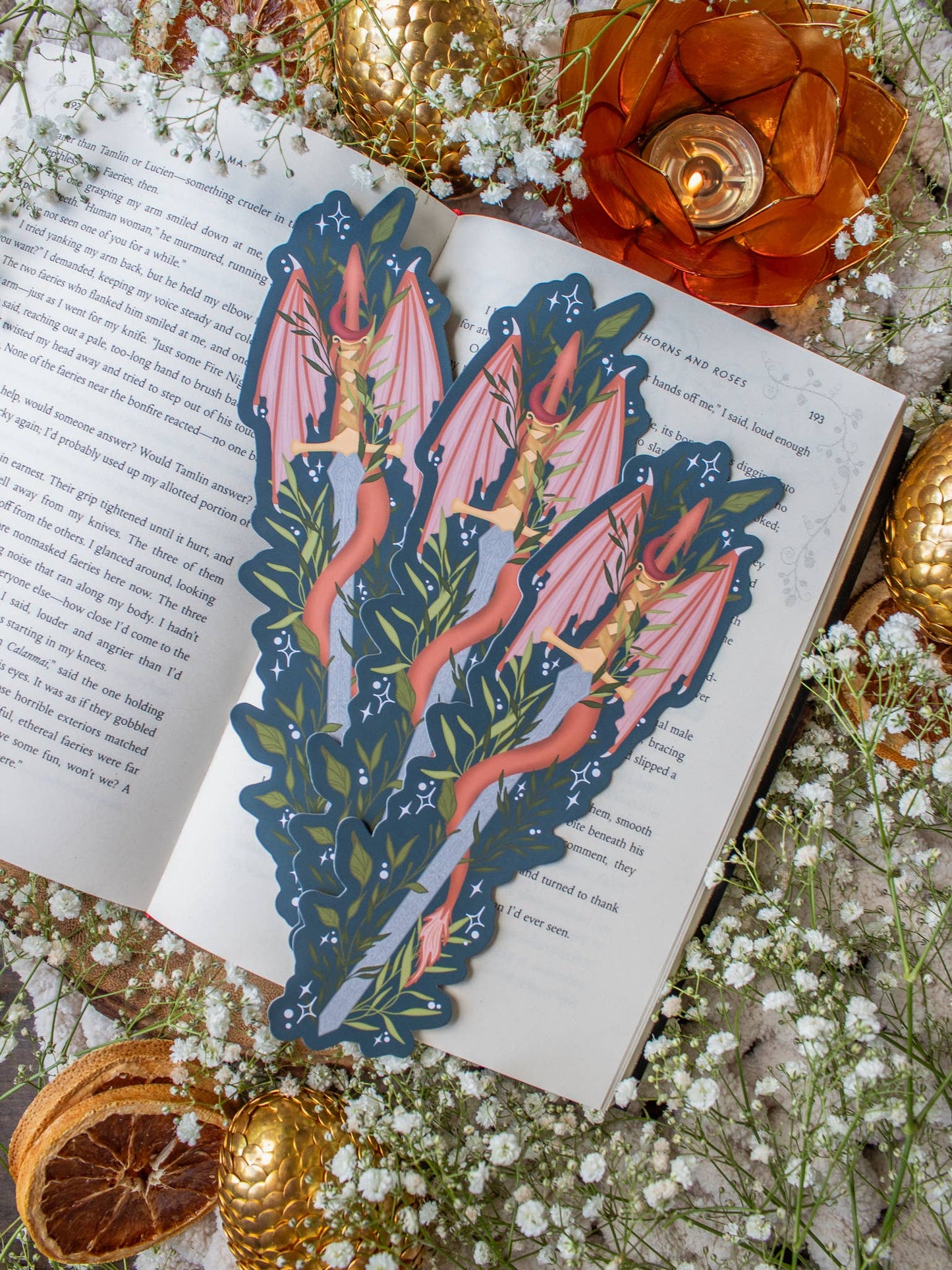 Dragon Sword Fantasy Bookmark