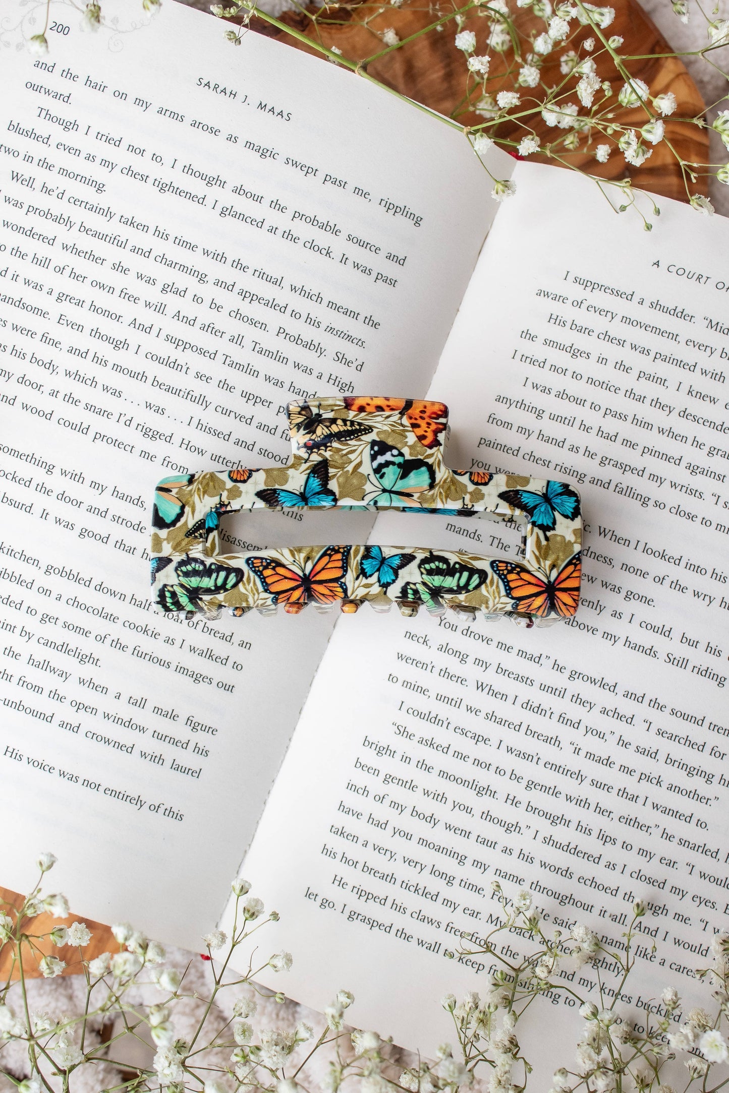 Hair Claw Clip - Butterfly Fields
