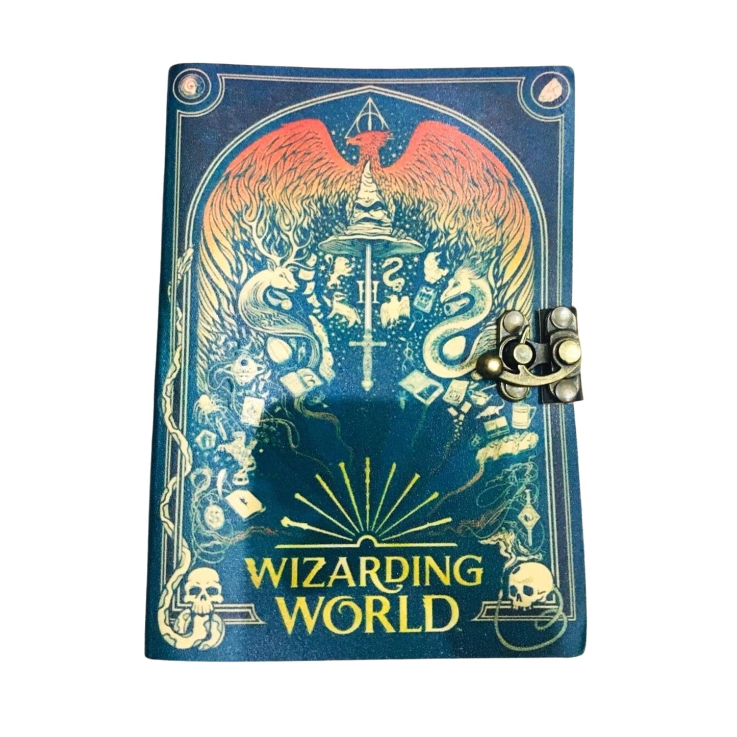 Book of Shadows Tarot Leather Journal Diary Celtic Notebook