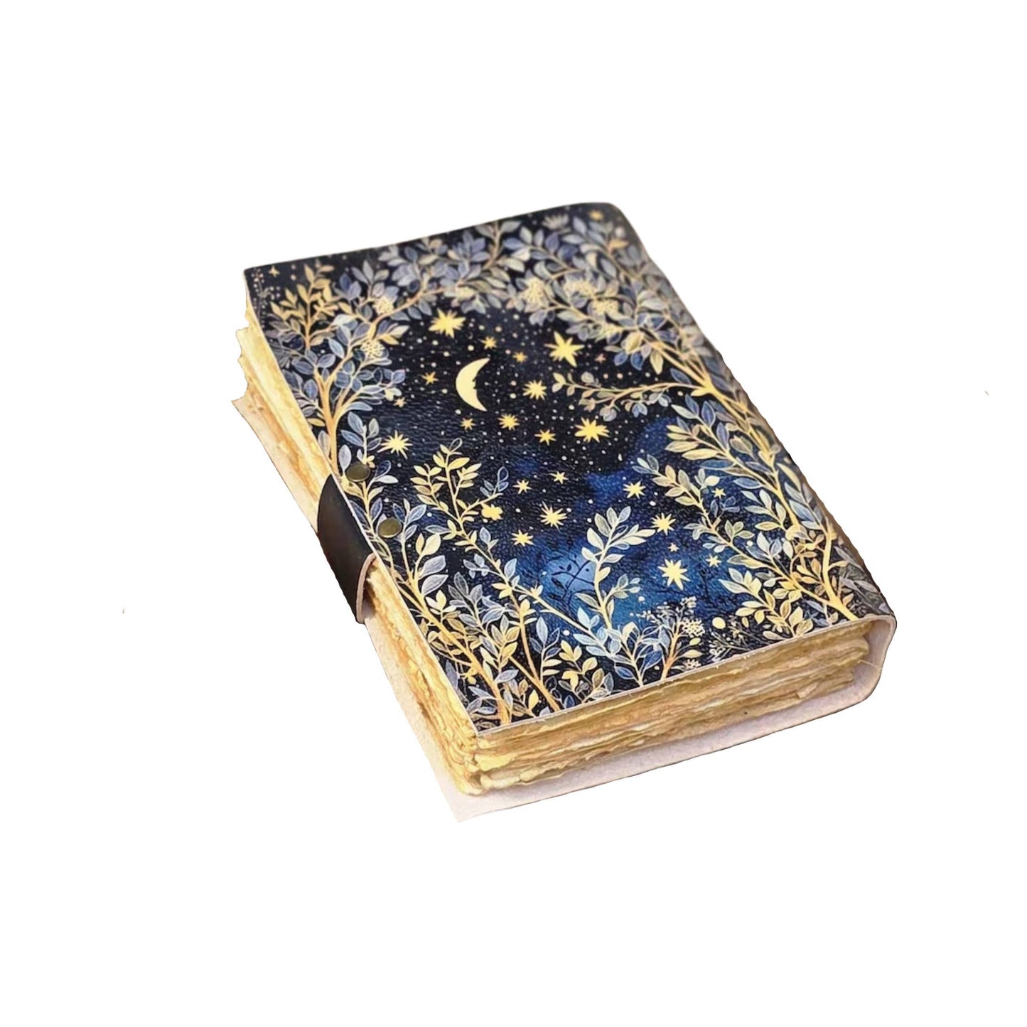 Leather Journal Notebook Cover Grimoire Journal Diary Book