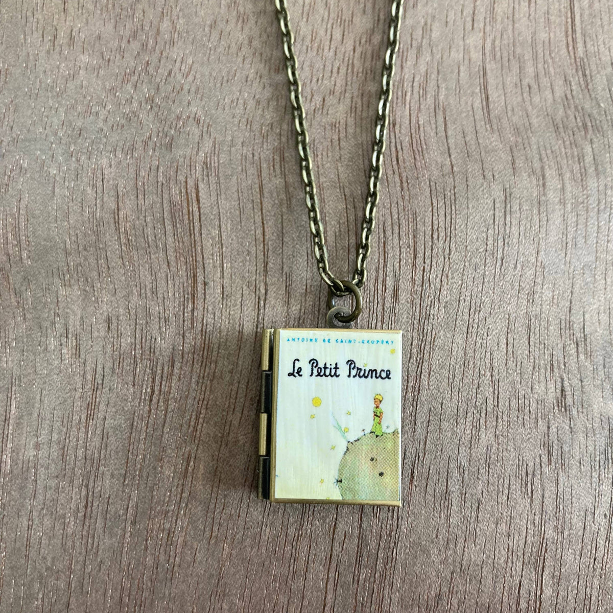 Book Locket Necklace - The Little Prince (French)