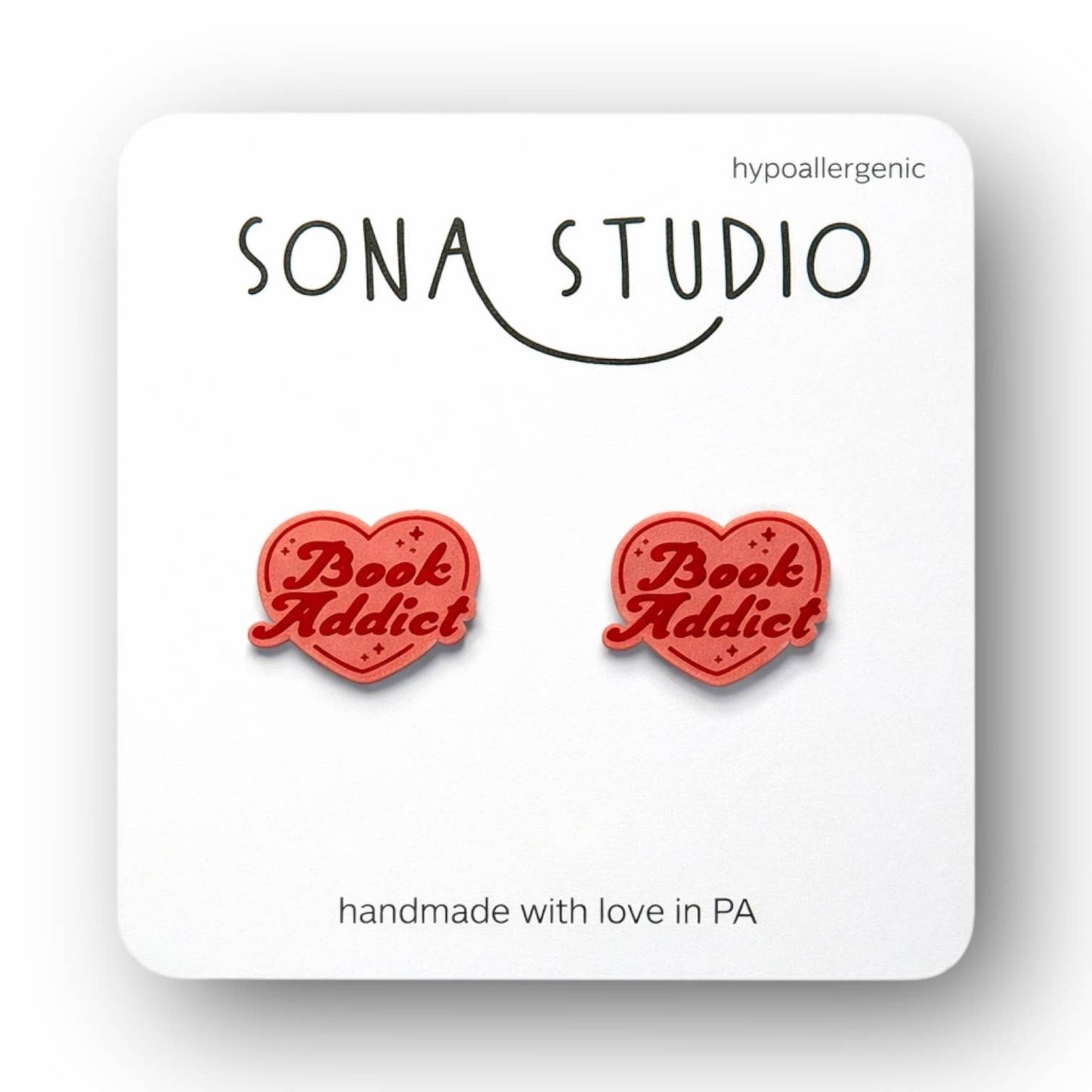 Bookish Earrings