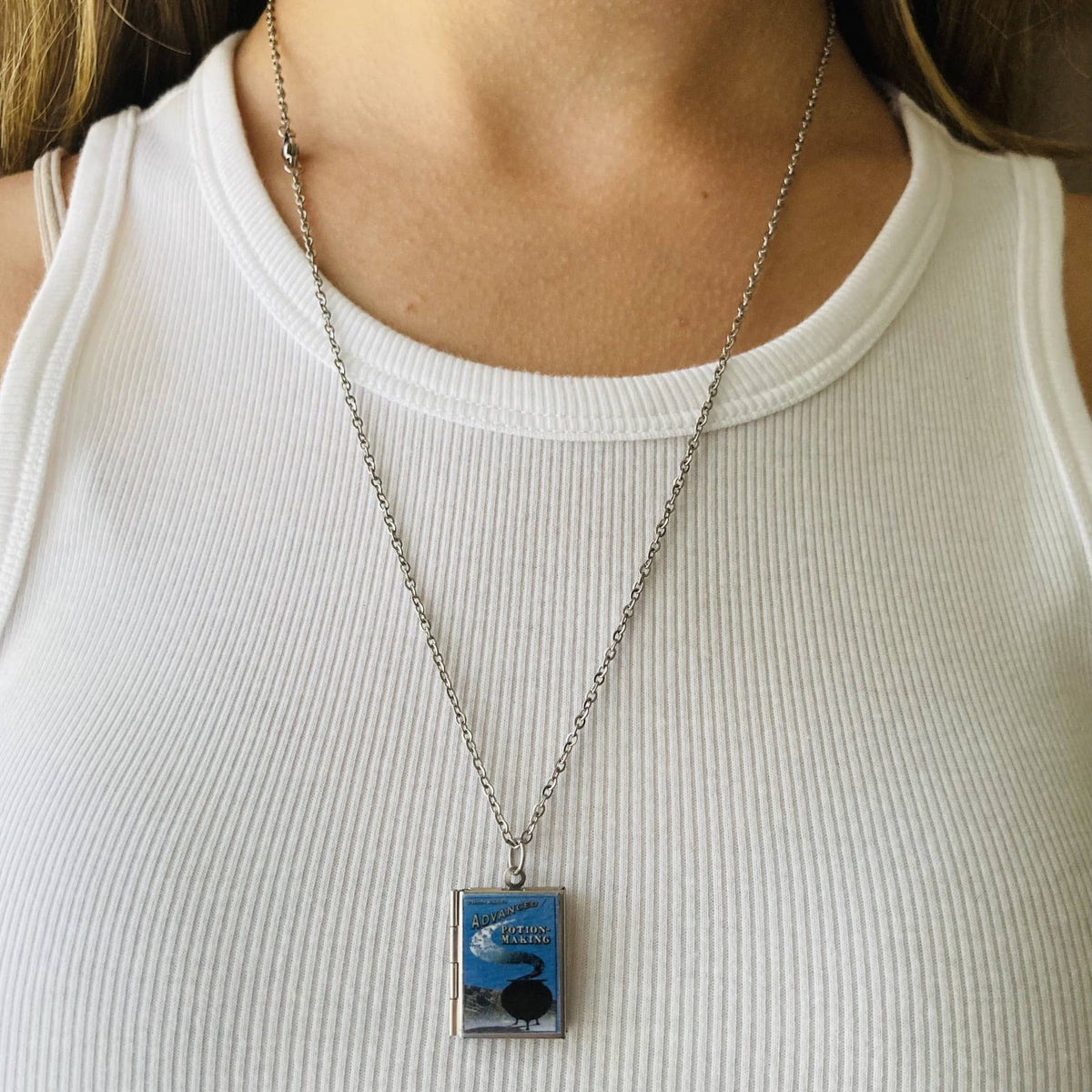 Book Locket Necklace - Harry Potter - Potions Textbook