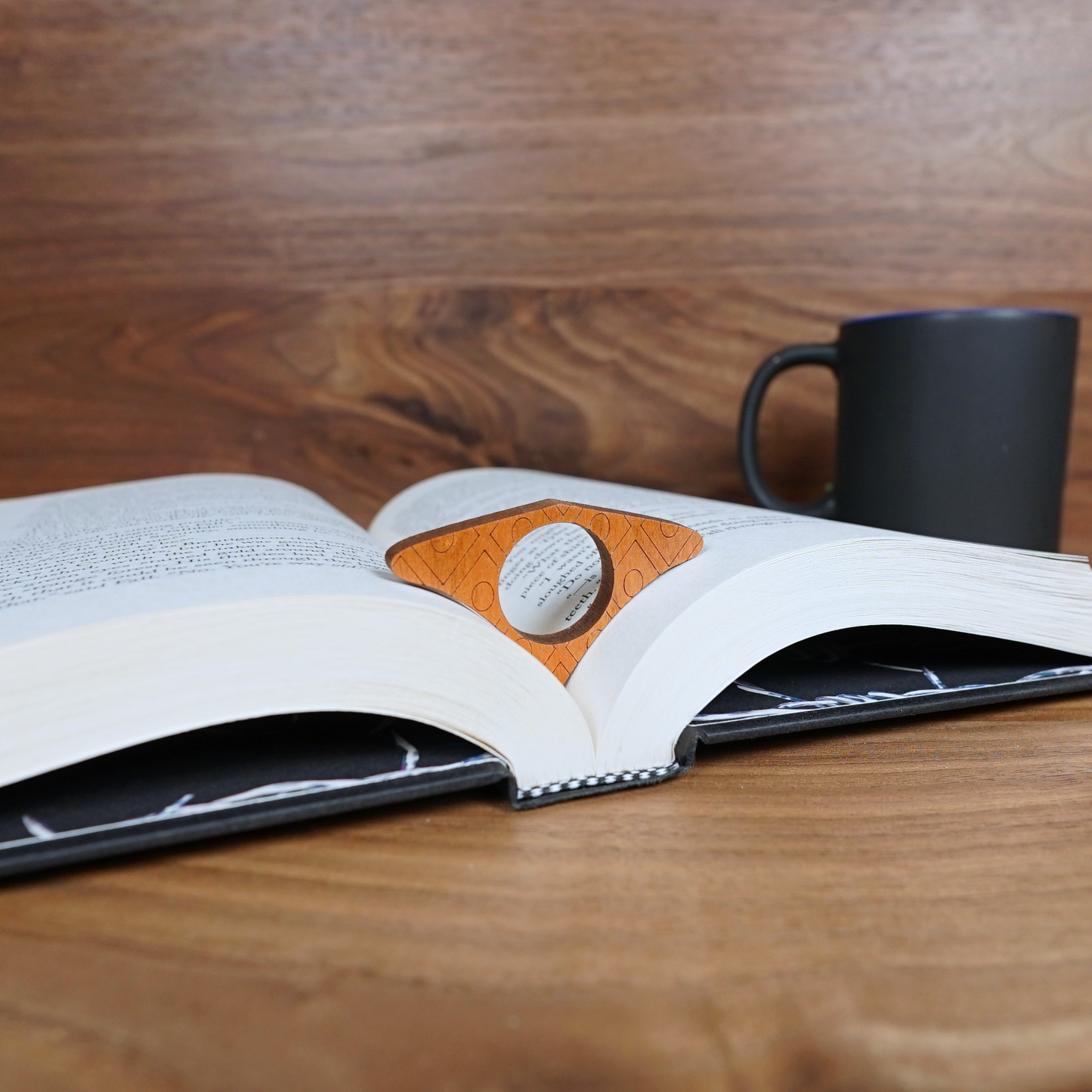 Wooden Book Thumb Page Holders
