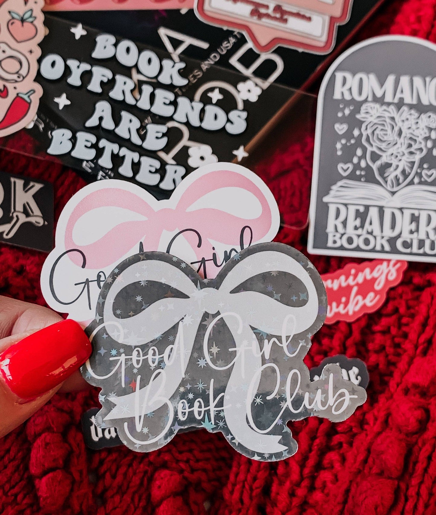 Good Girl Book Club Sticker