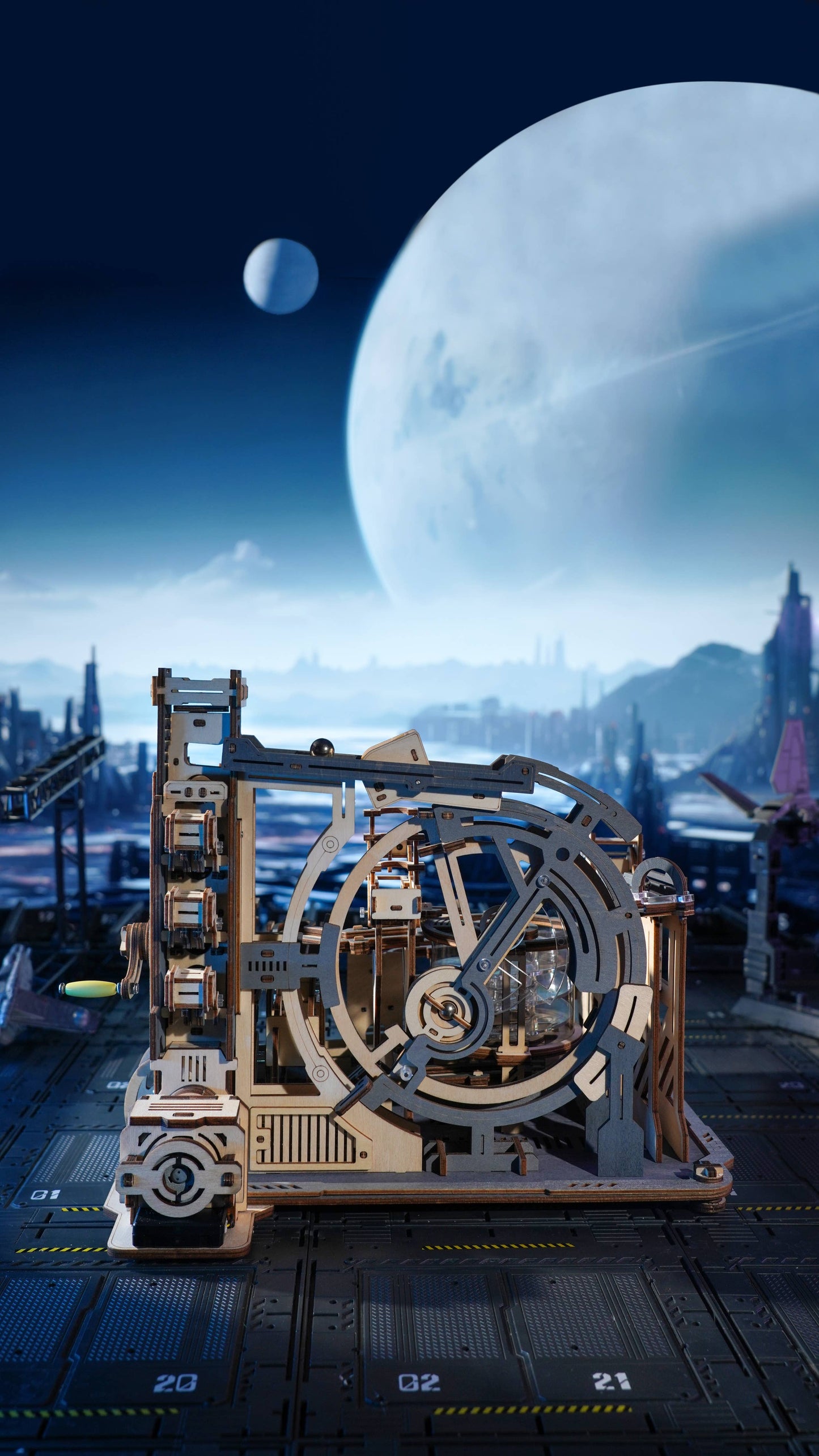 DIY Marble Run: Marble Spaceport