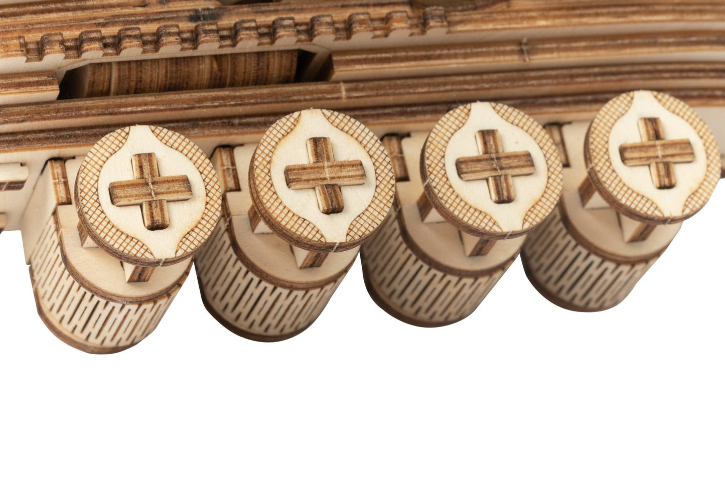 DIY 3D Puzzle Terminator M870 Rubber Band Gun