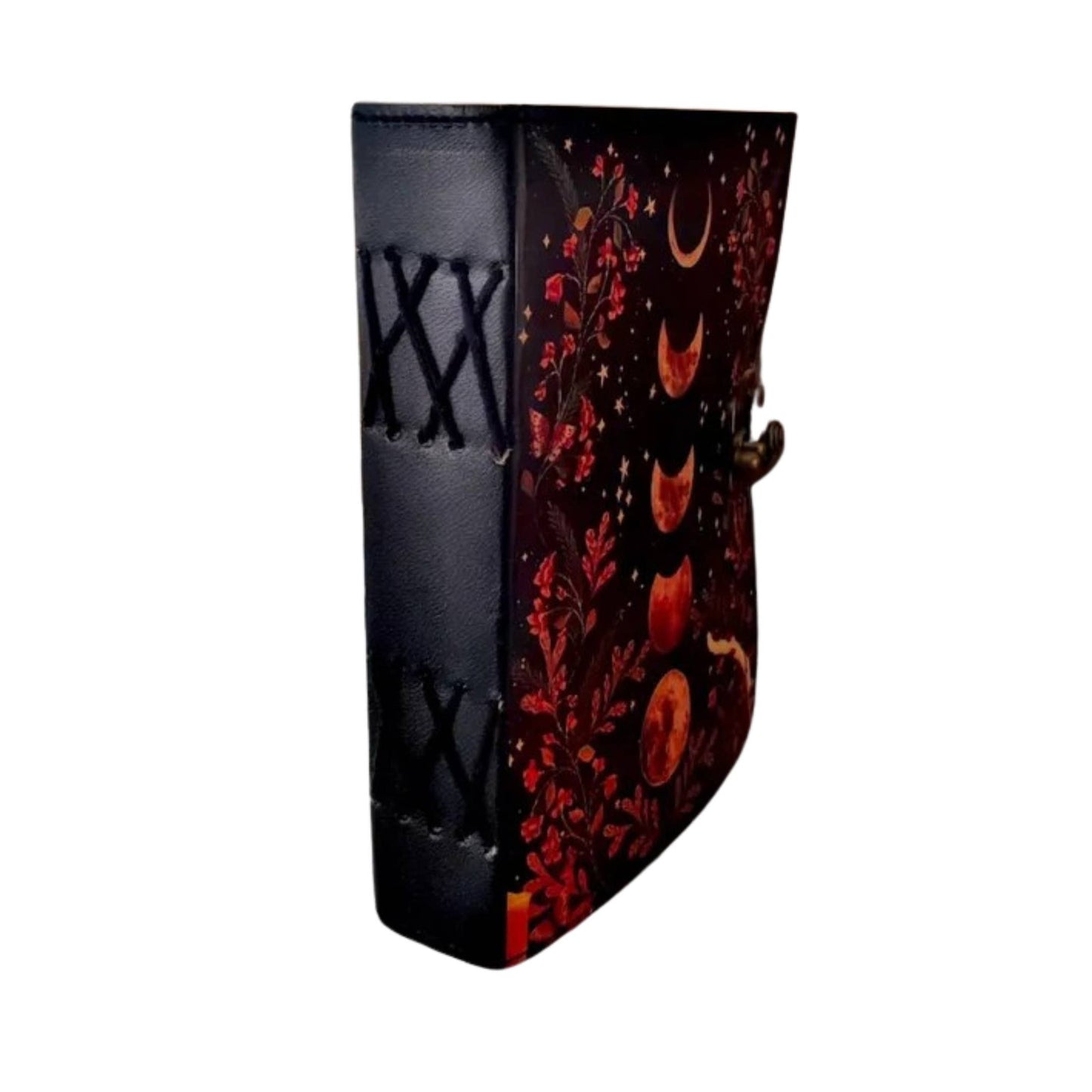 Sun Moon Leather Journal Travel Book Grimoire Celtic Gifts