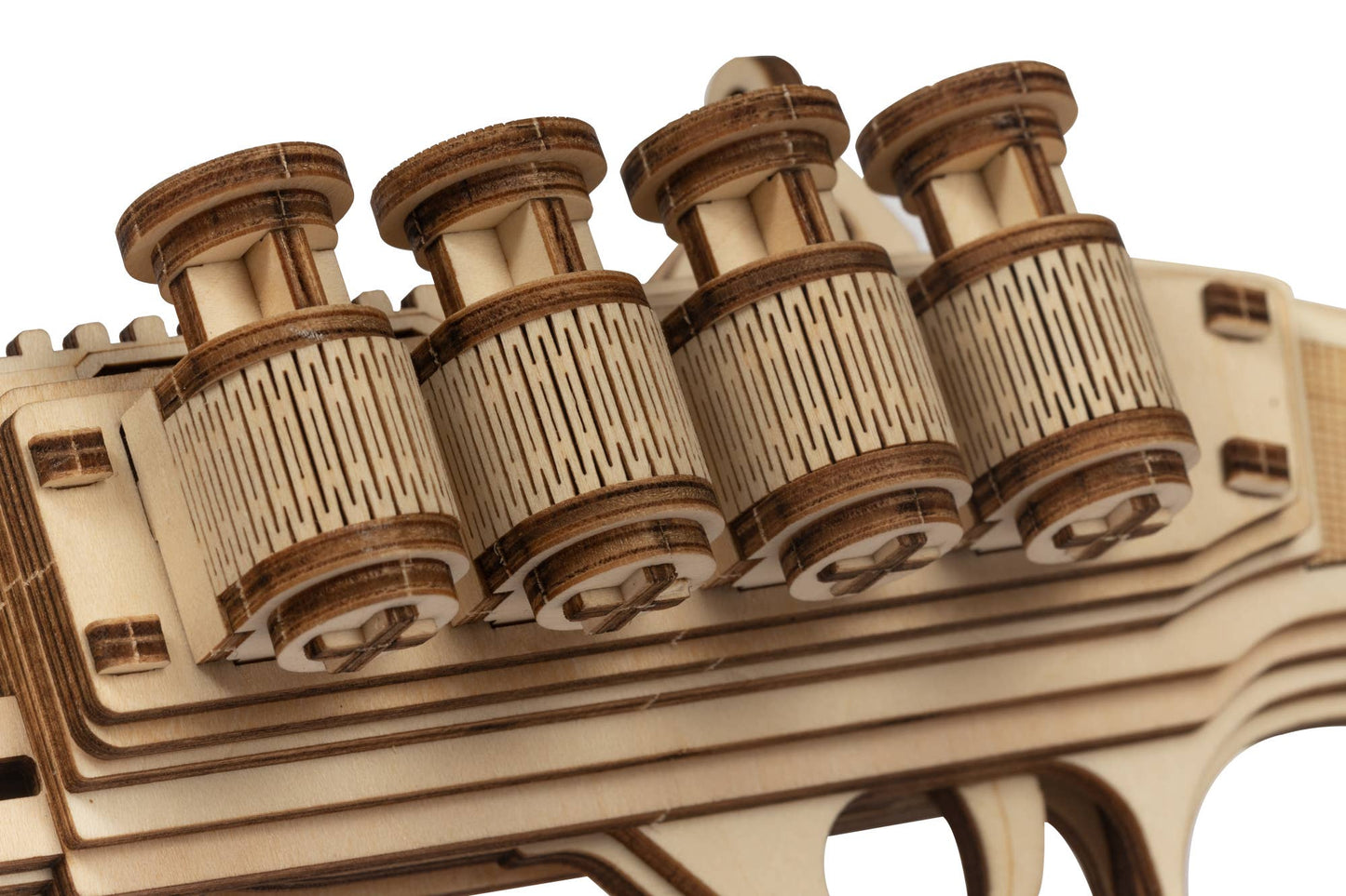 DIY 3D Puzzle Terminator M870 Rubber Band Gun