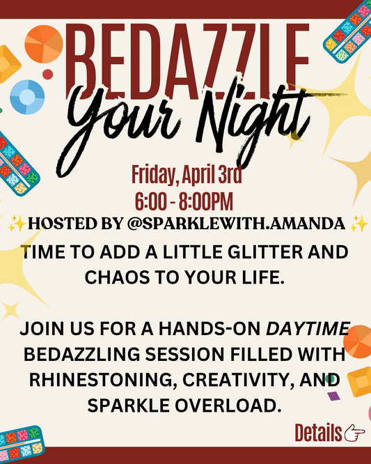 The Velvet Chapter Bedazzle Workshop