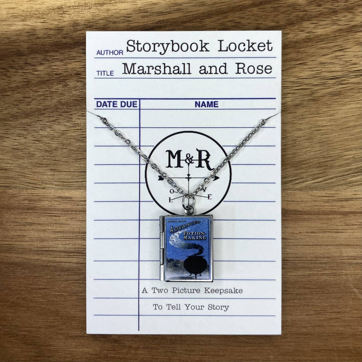 Book Locket Necklace - Harry Potter - Potions Textbook