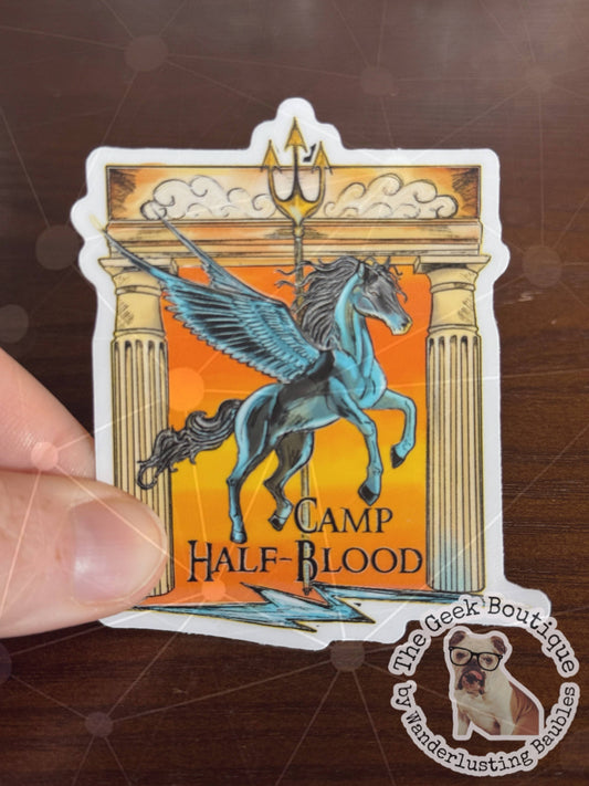 3” Camp Half Blood Greek Mythology Bookish Vinyl Sticker