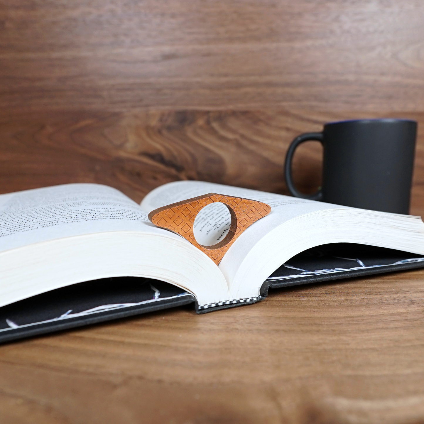 Wooden Book Thumb Page Holders