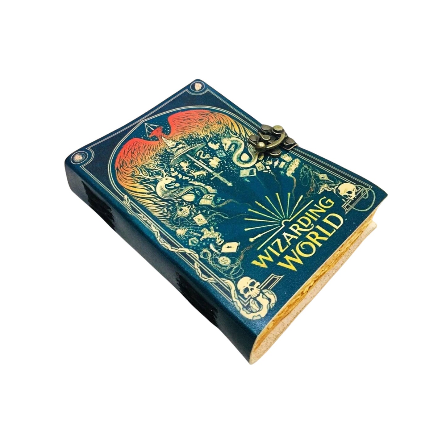 Book of Shadows Tarot Leather Journal Diary Celtic Notebook