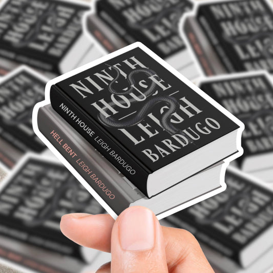 Alex Stern Series Book Stack Sticker