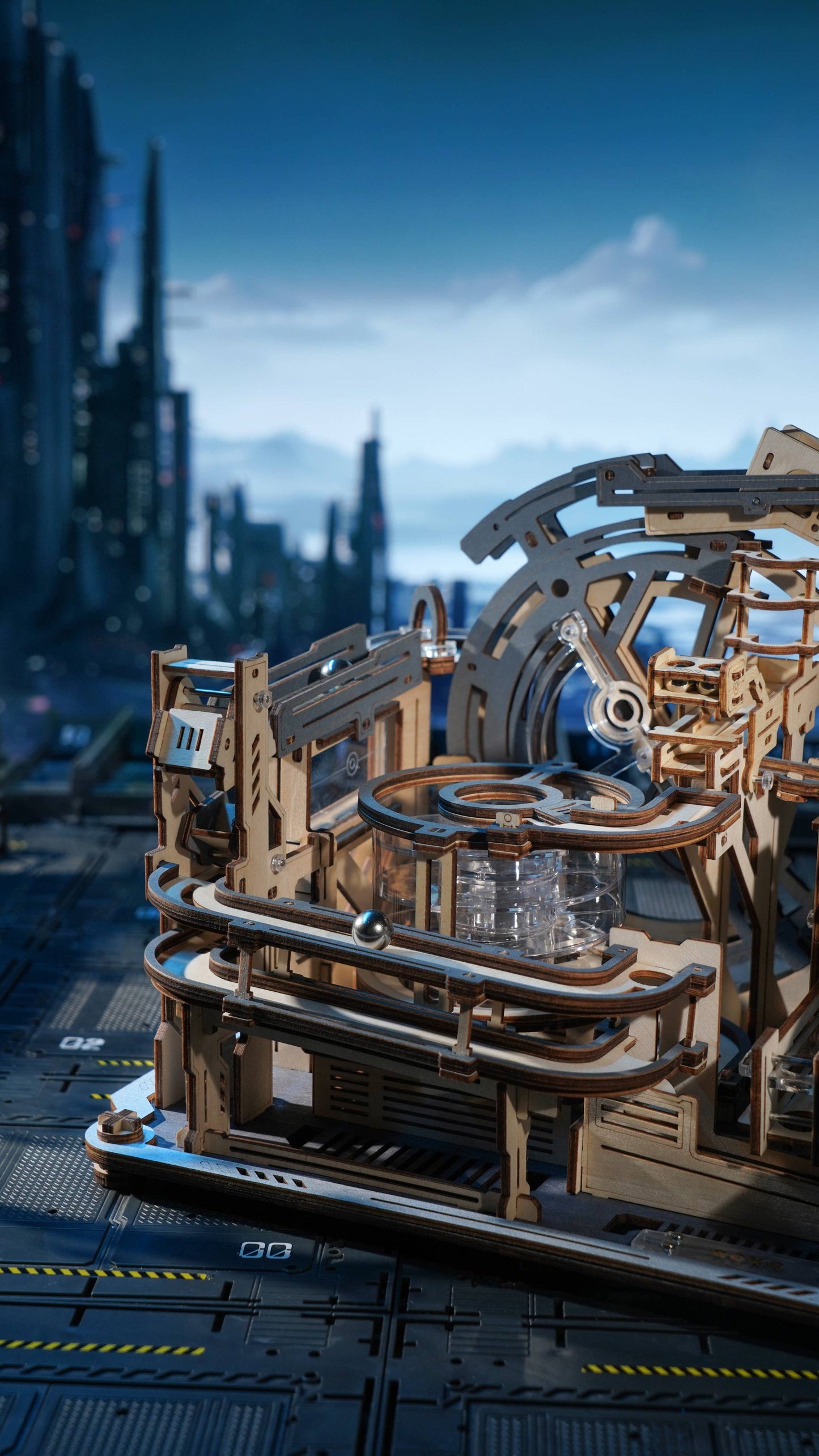 DIY Marble Run: Marble Spaceport