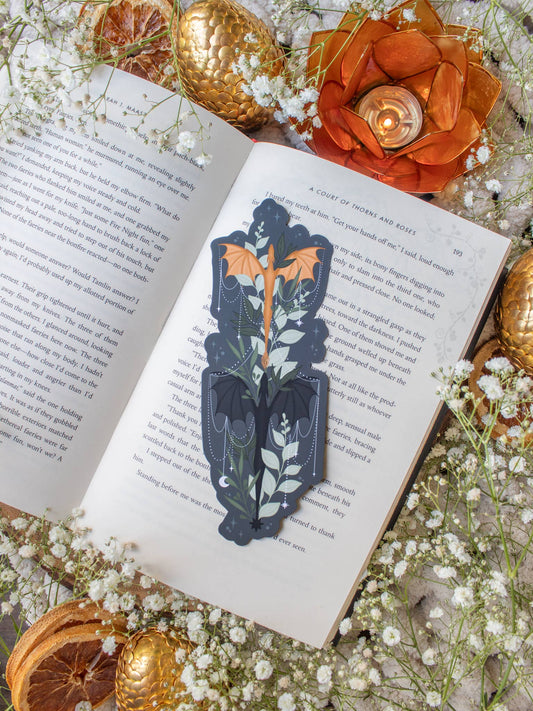 Fourth Wing Tairn and Andarna Bookmark