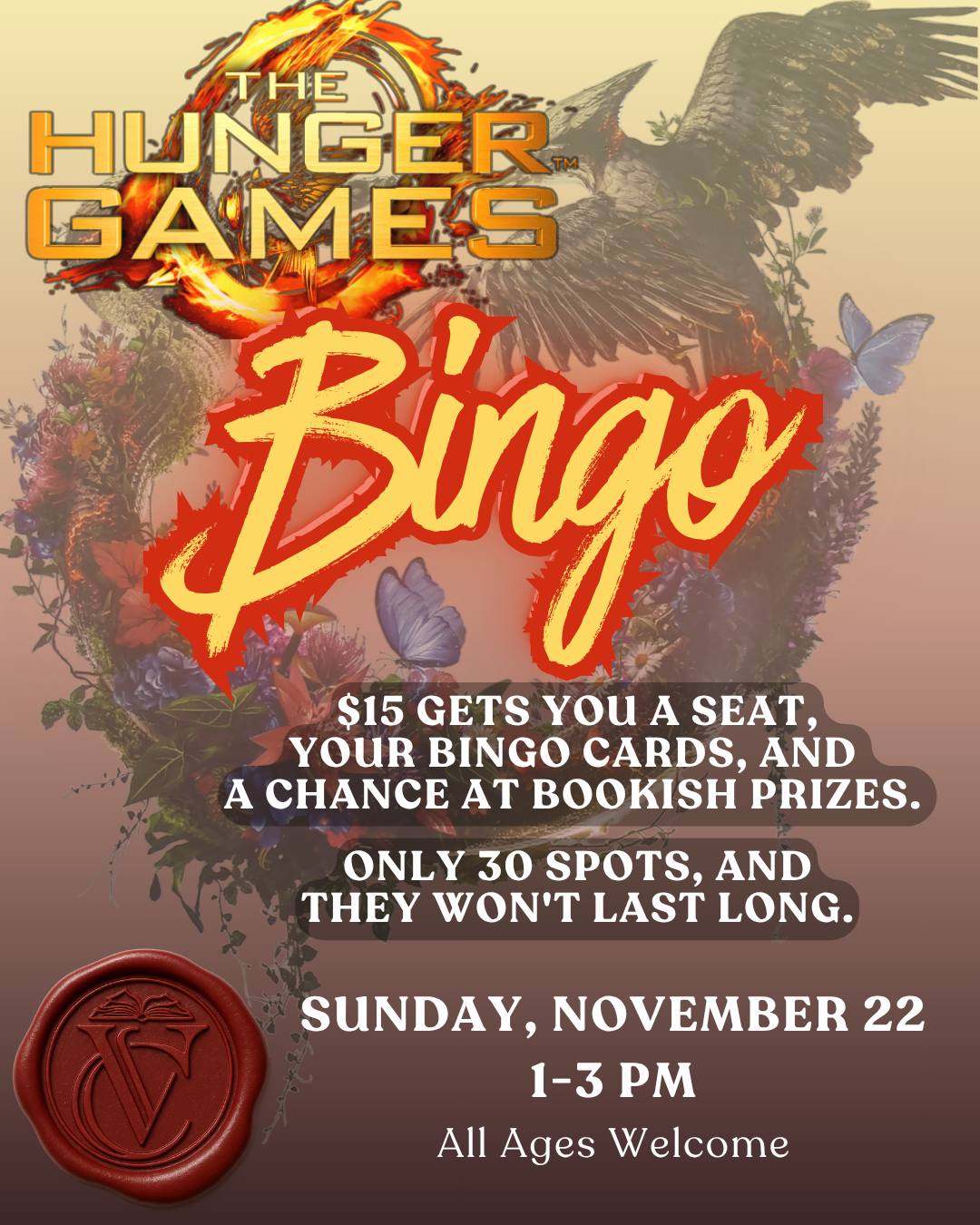 Hunger Games Bingo 11/22